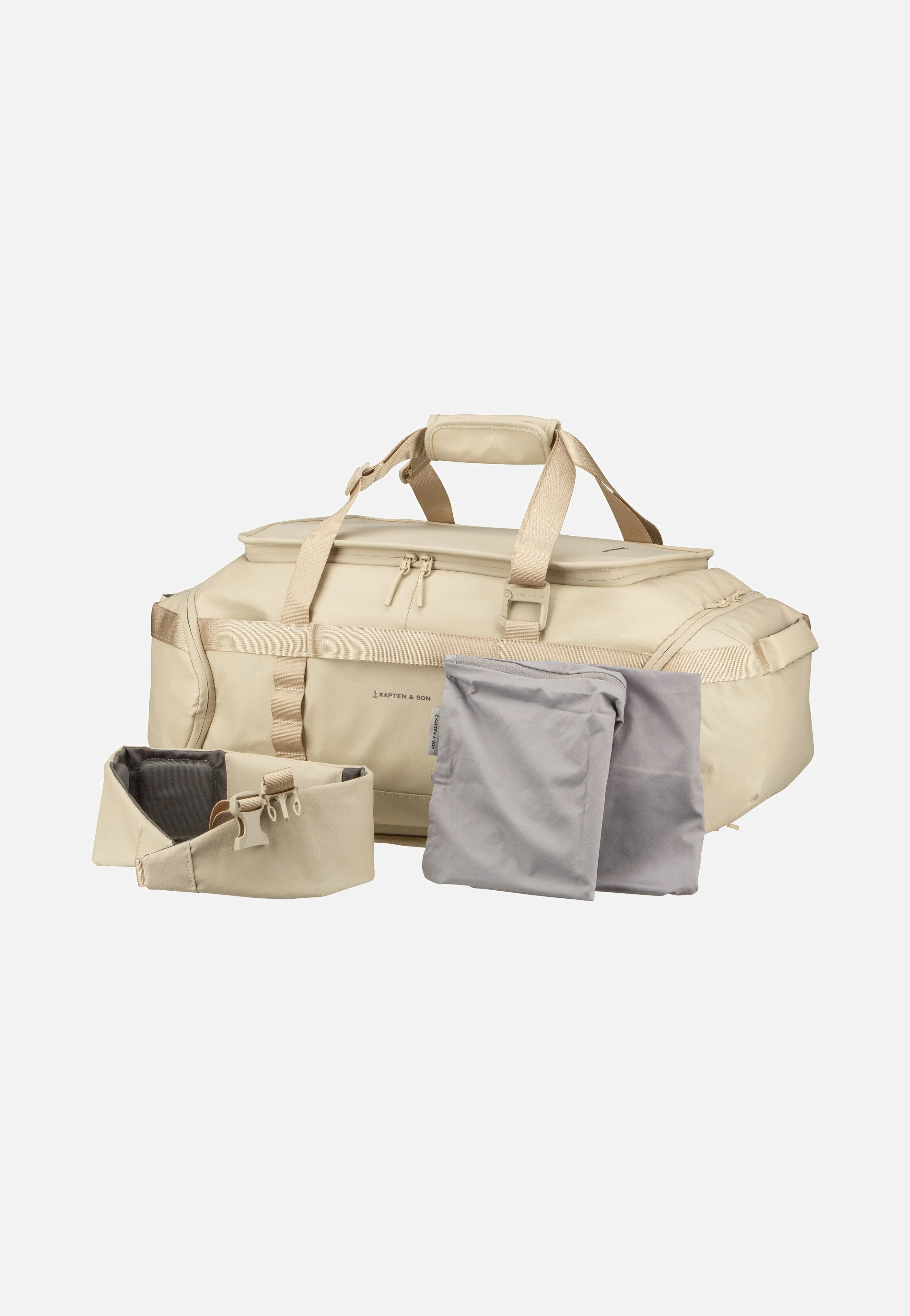 Lisbon Duffle Backpack L Sandstone - Rucksack - Image 8