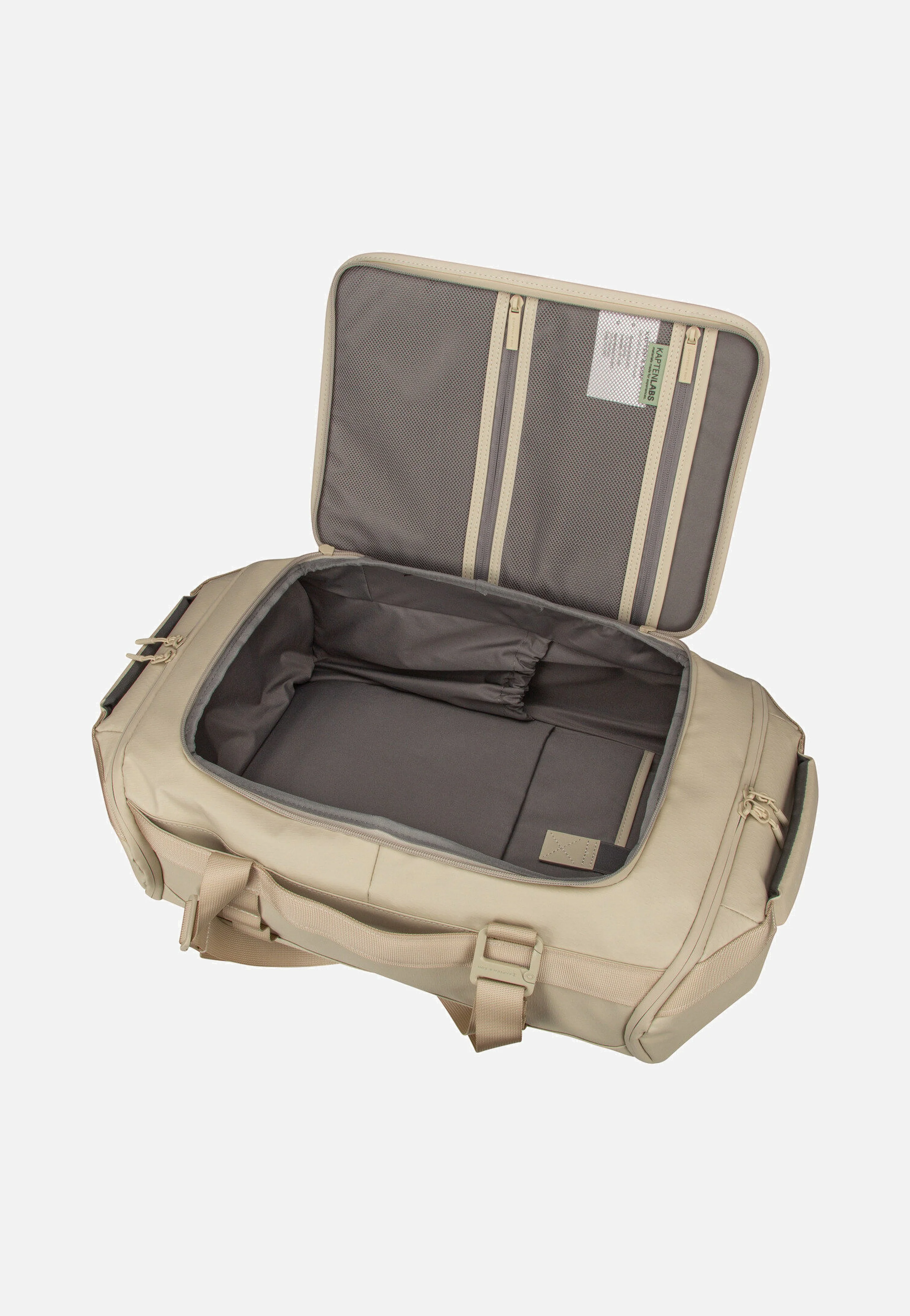 Lisbon Duffle Backpack S Sandstone - Rucksack - Image 3