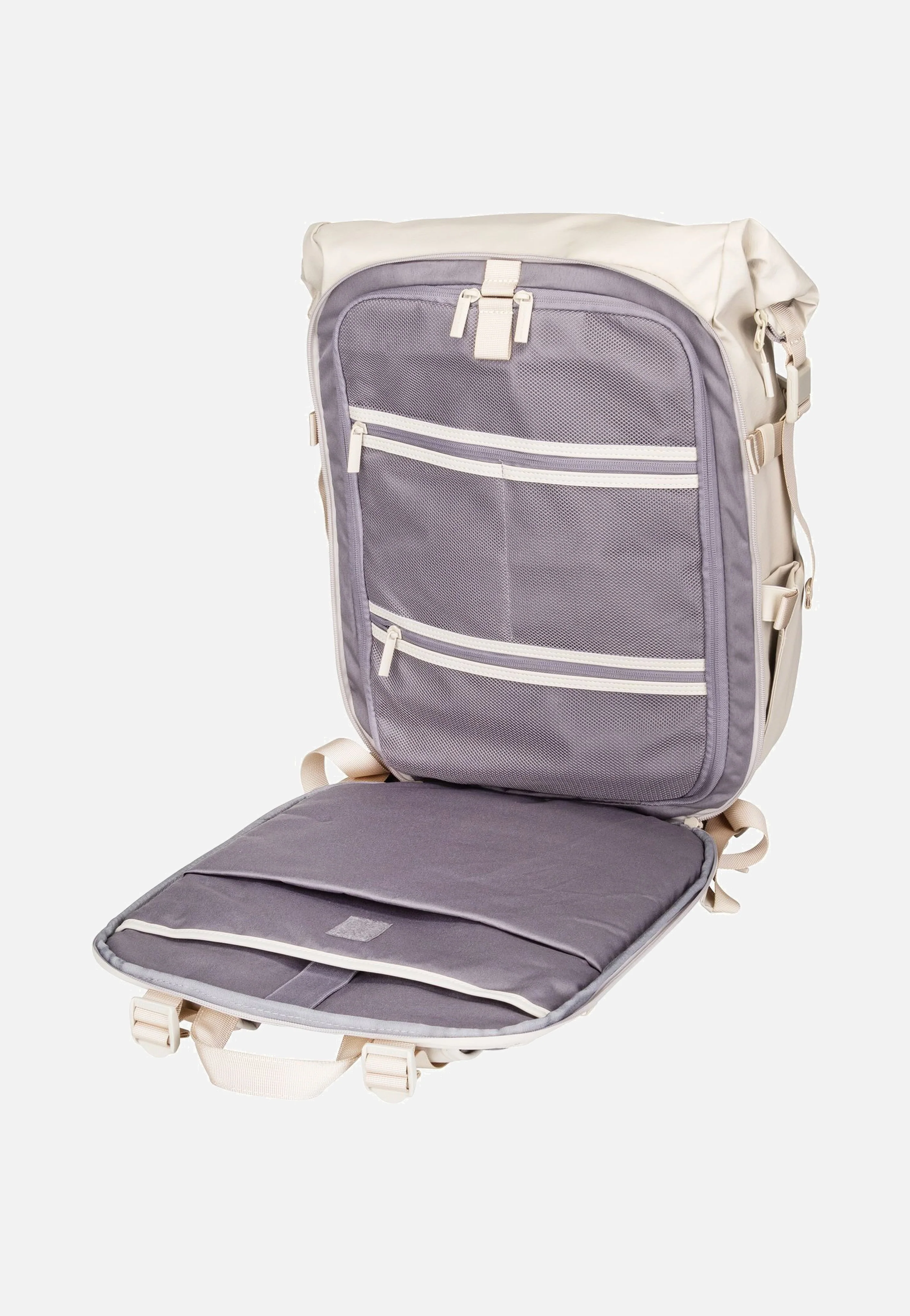 Lisbon Pro Rolltop S Sandstone - Rucksack - Image 4