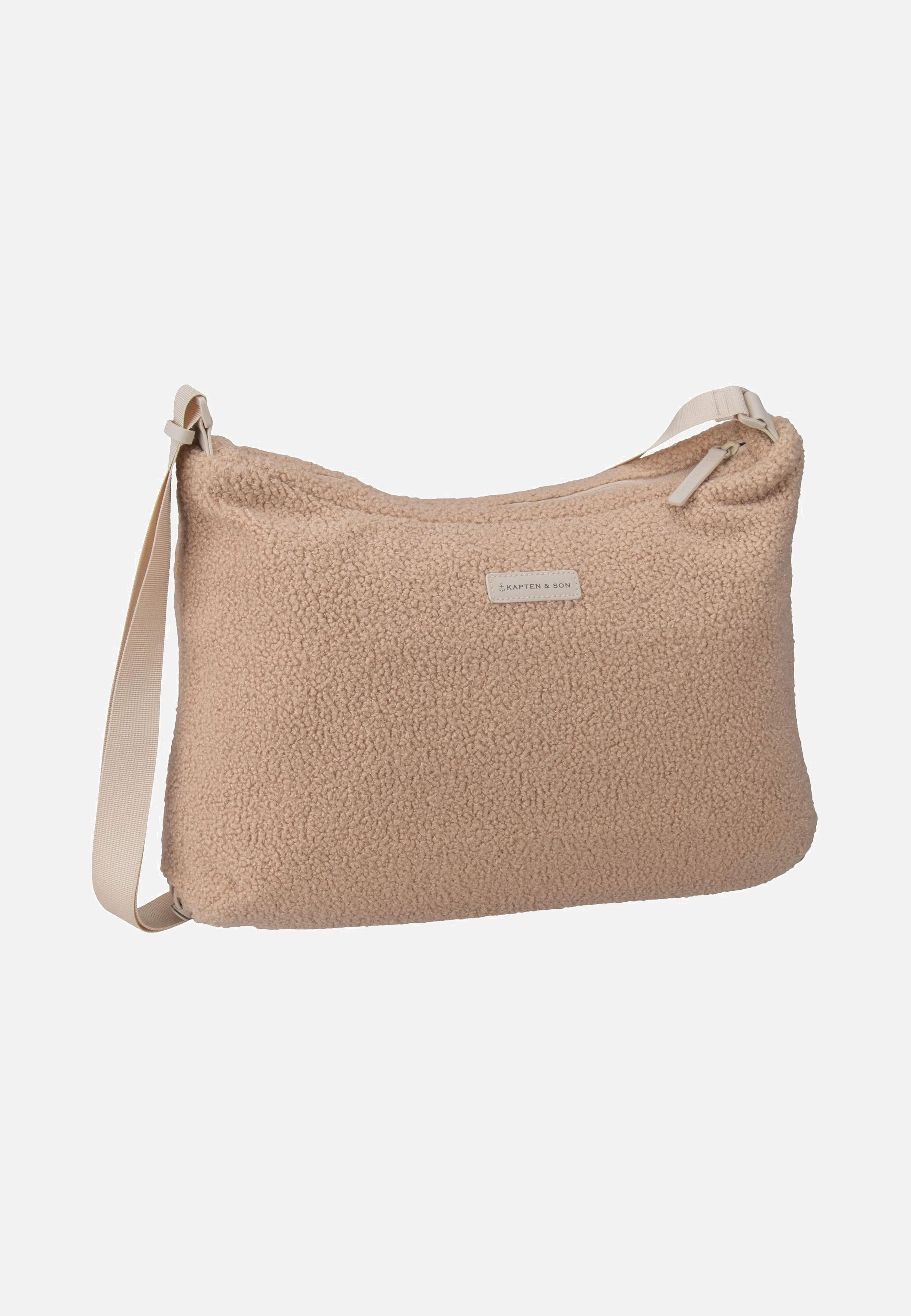 Skara Large Fleece Sandstone - Crossbody Bag