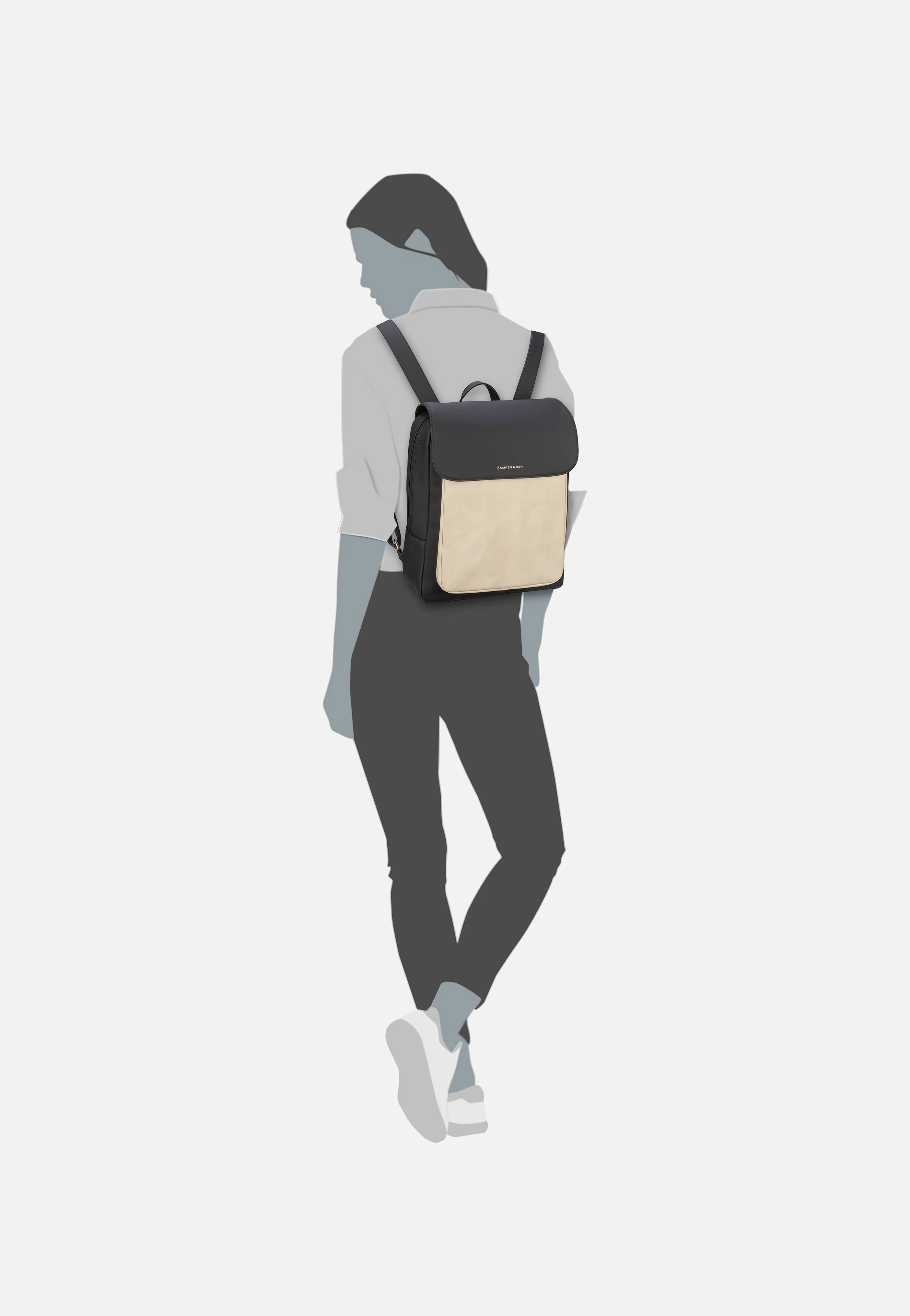 Tromso Cream Black - Rucksack - Image 6
