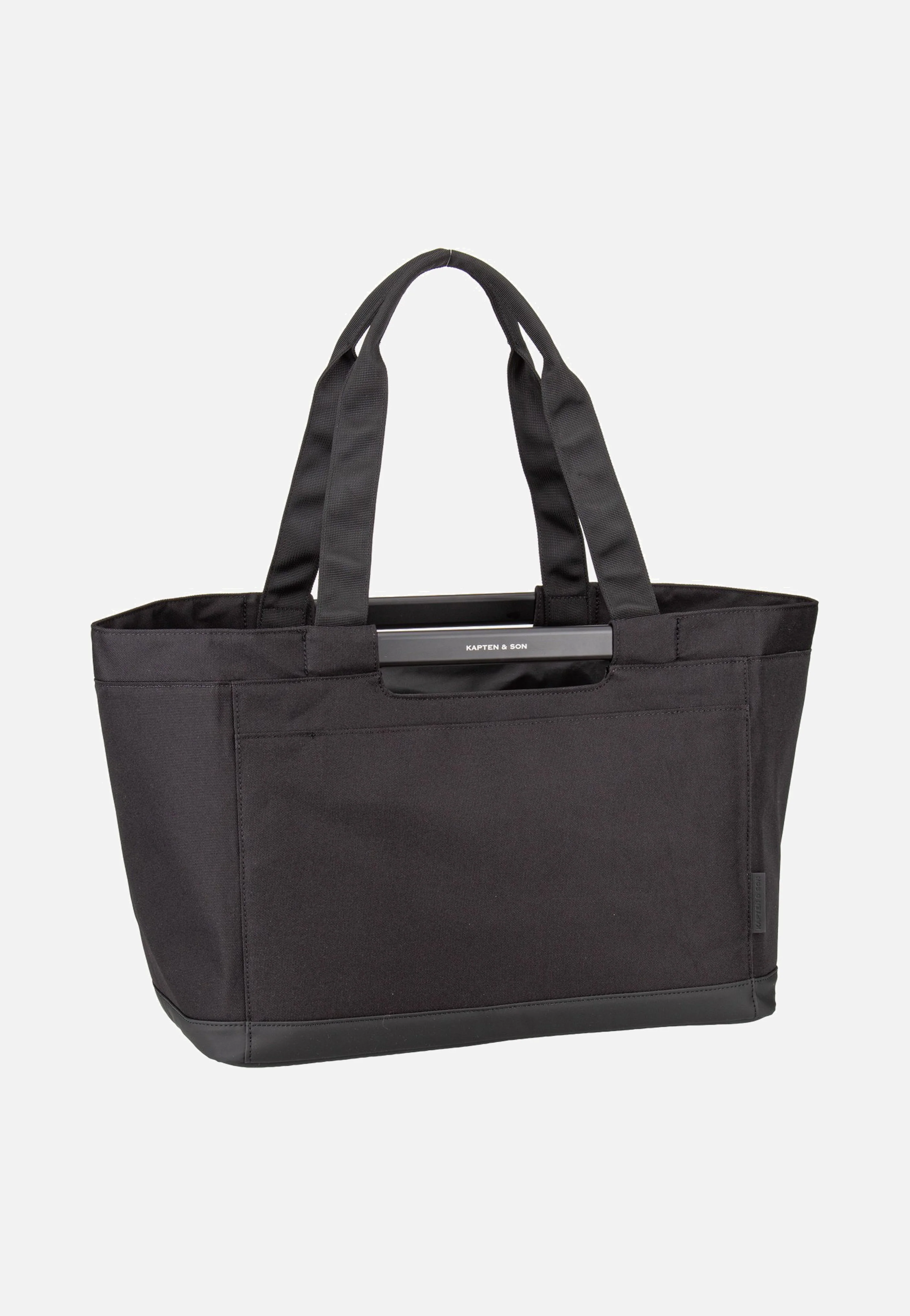Vaasa Shopping Basket All Black - Einkaufskorb