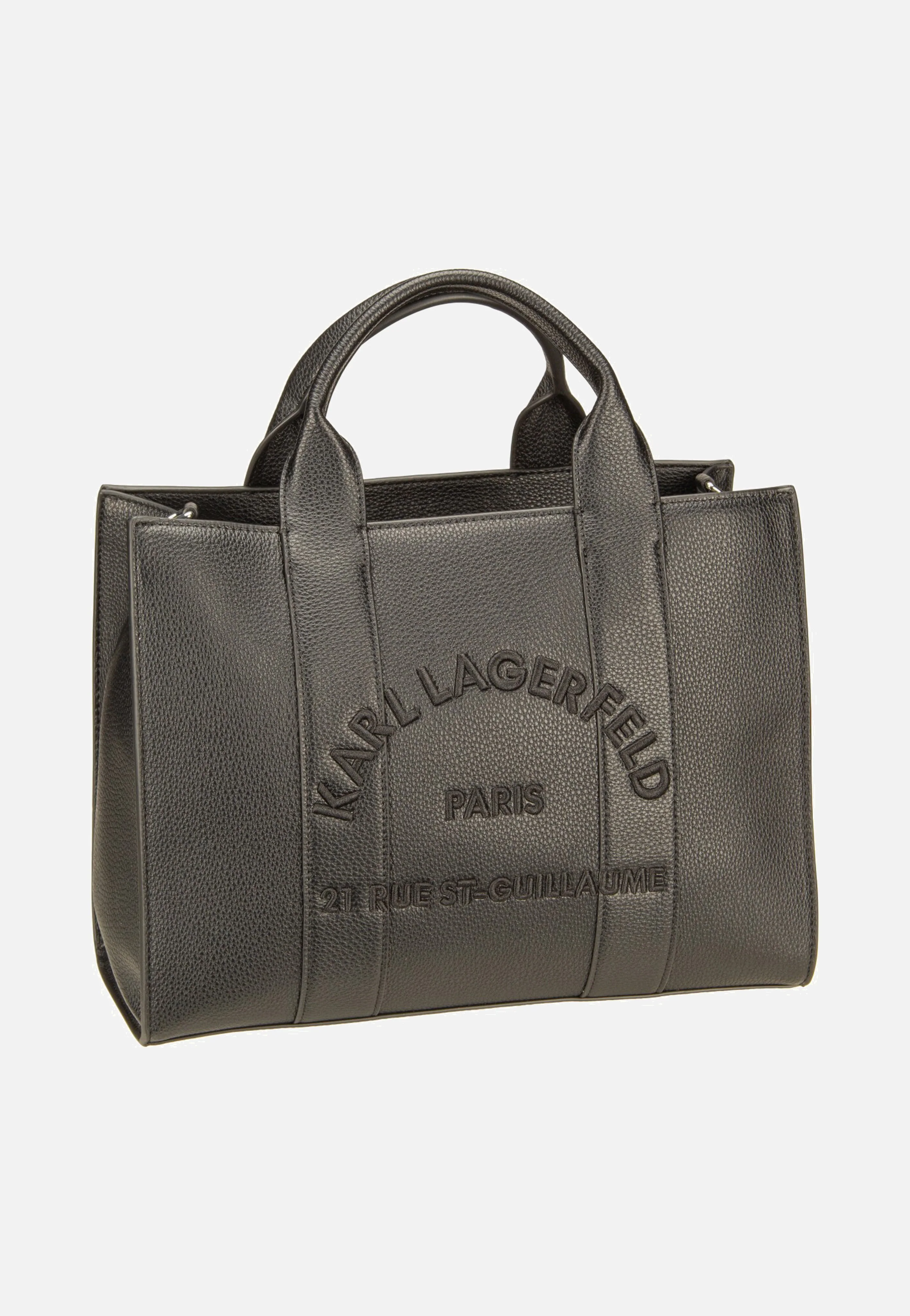 K/RSG MD Square Tote Peb Emb Black - Tote Bag