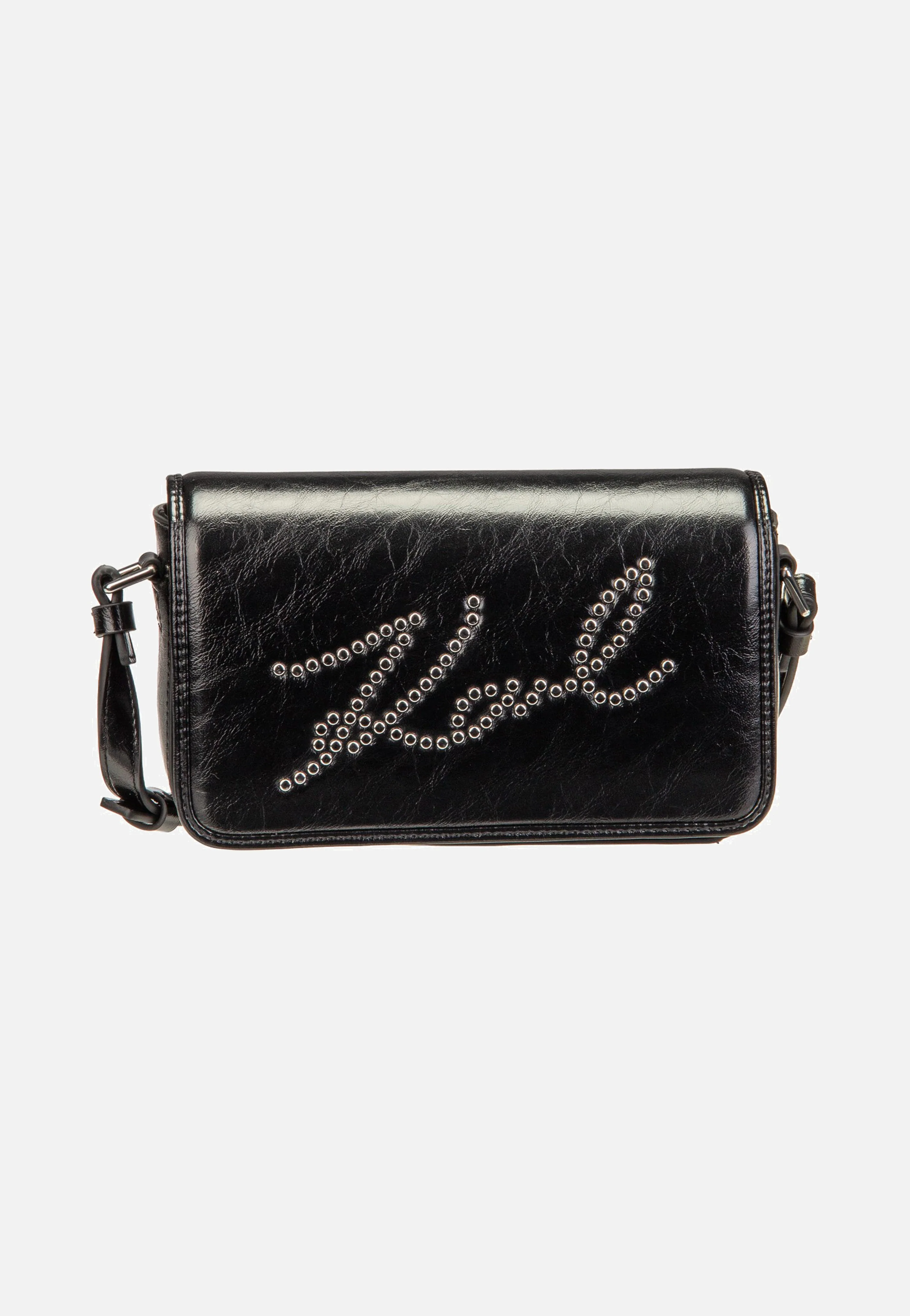 K/Skuare Flap CB Studs 30304 Black/Nickel - Crossbody Bag - Image 2
