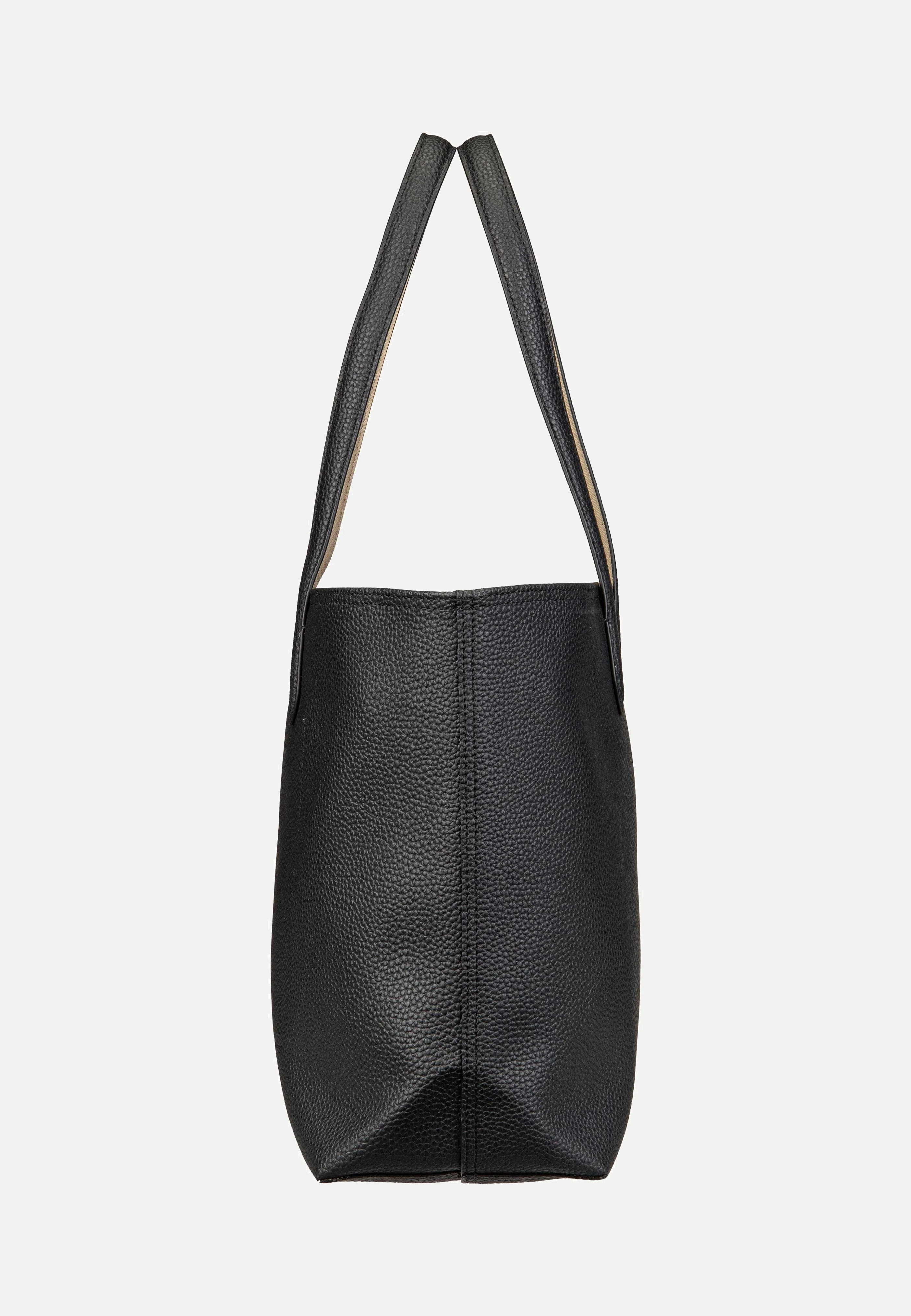 Anna Zipped Shopping NF4823AA Noir Krema - Shopper - Image 4