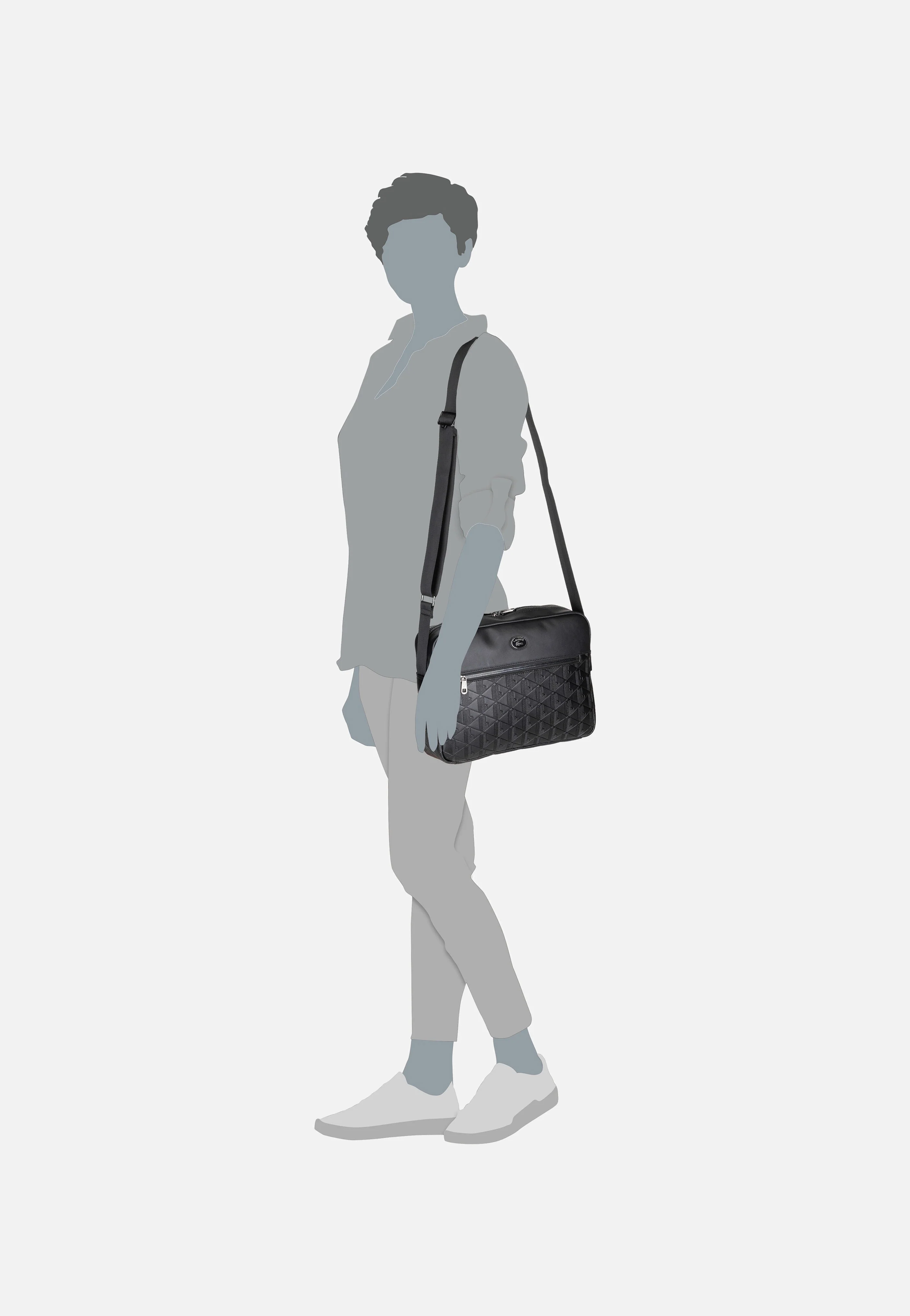 Nomogramme Reporter NH4656MR Black - Crossbody Bag - Image 5