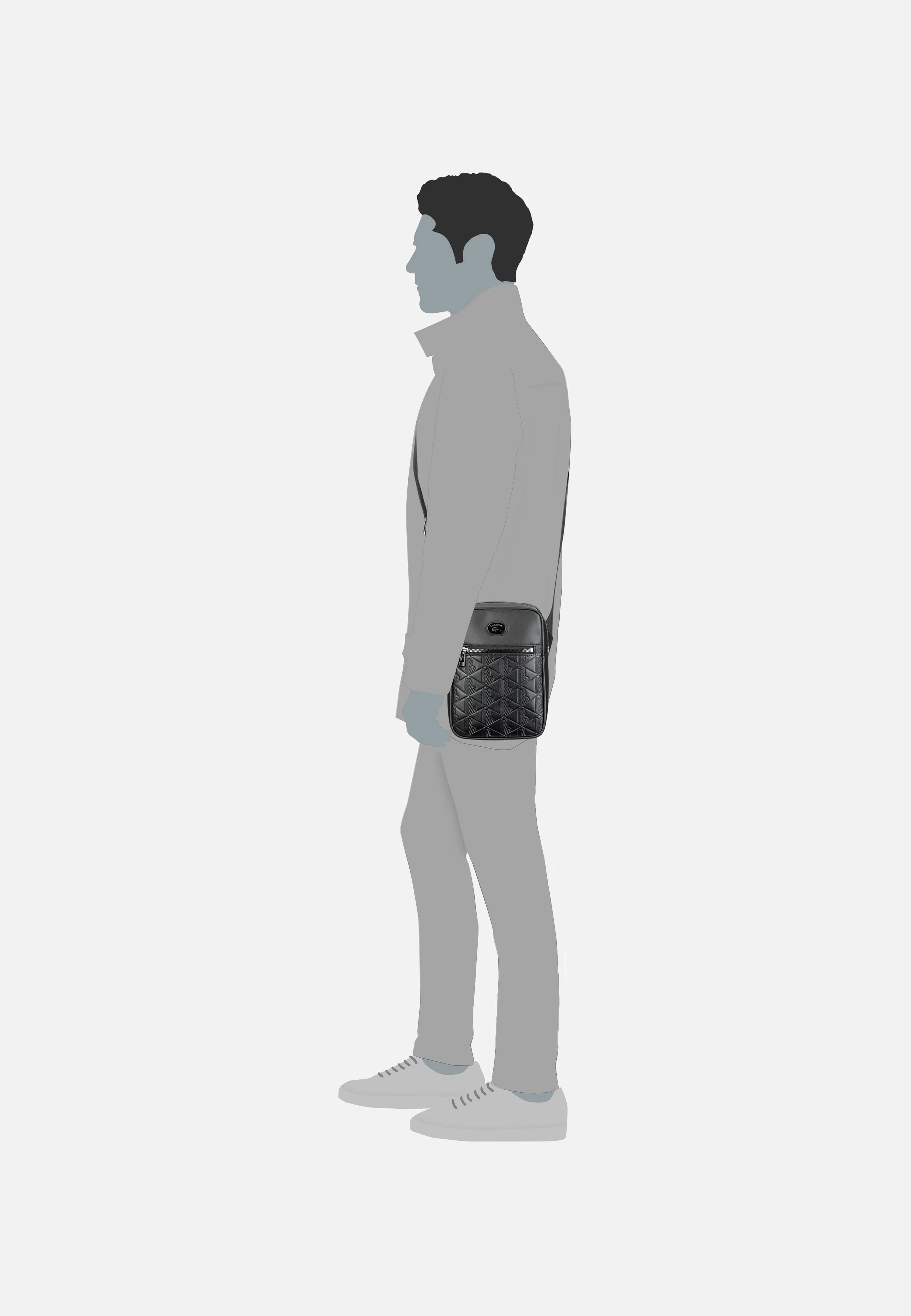 Nomogramme Vertical 4486 Noir - Crossbody Bag - Image 5