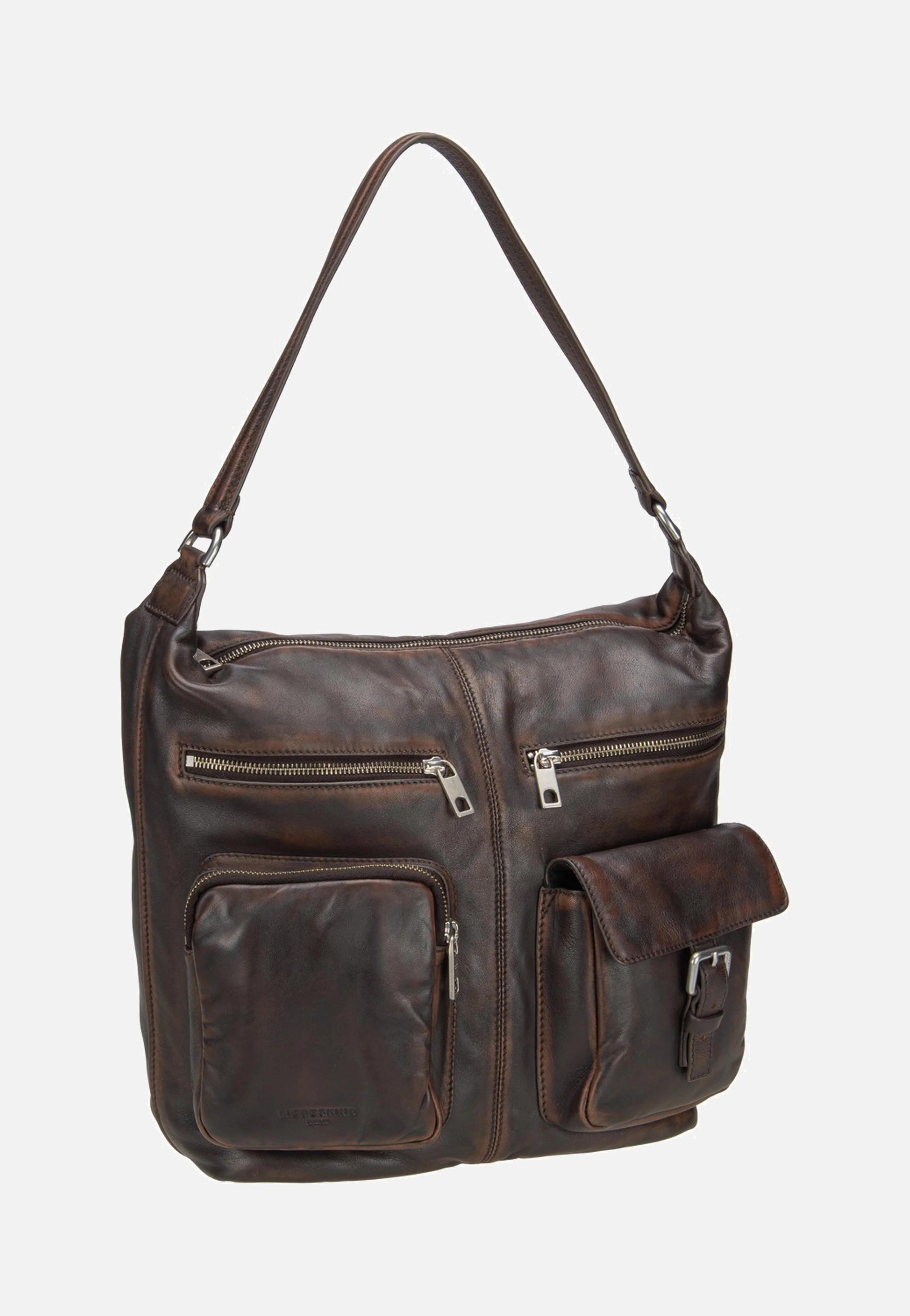Andrea Hobo M Lamb Snowcem Roasted Coconut - Hobo Bag
