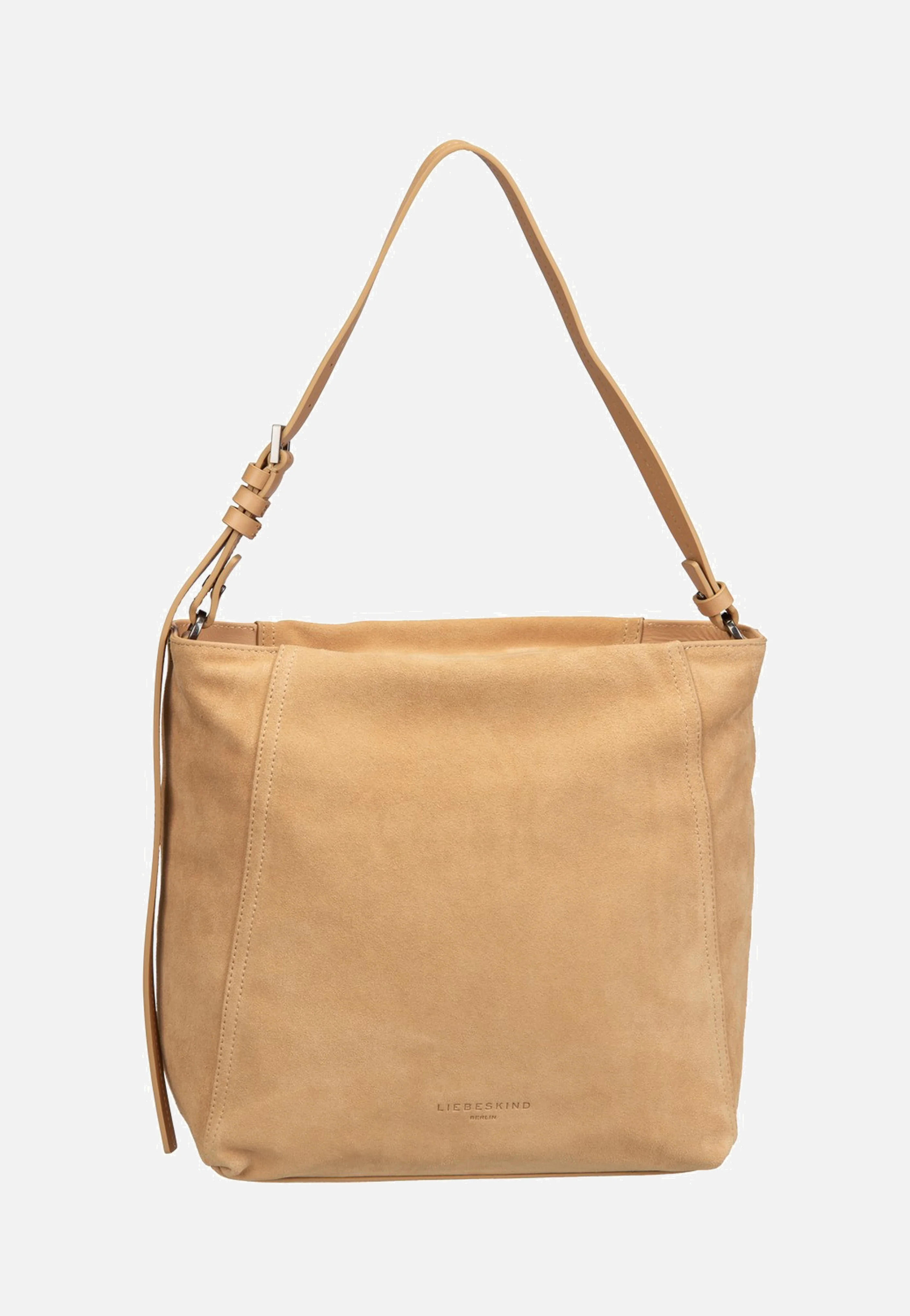 Chudy Hobo M Hydro Suede Light Tan Suede - Hobo Bag - Image 2