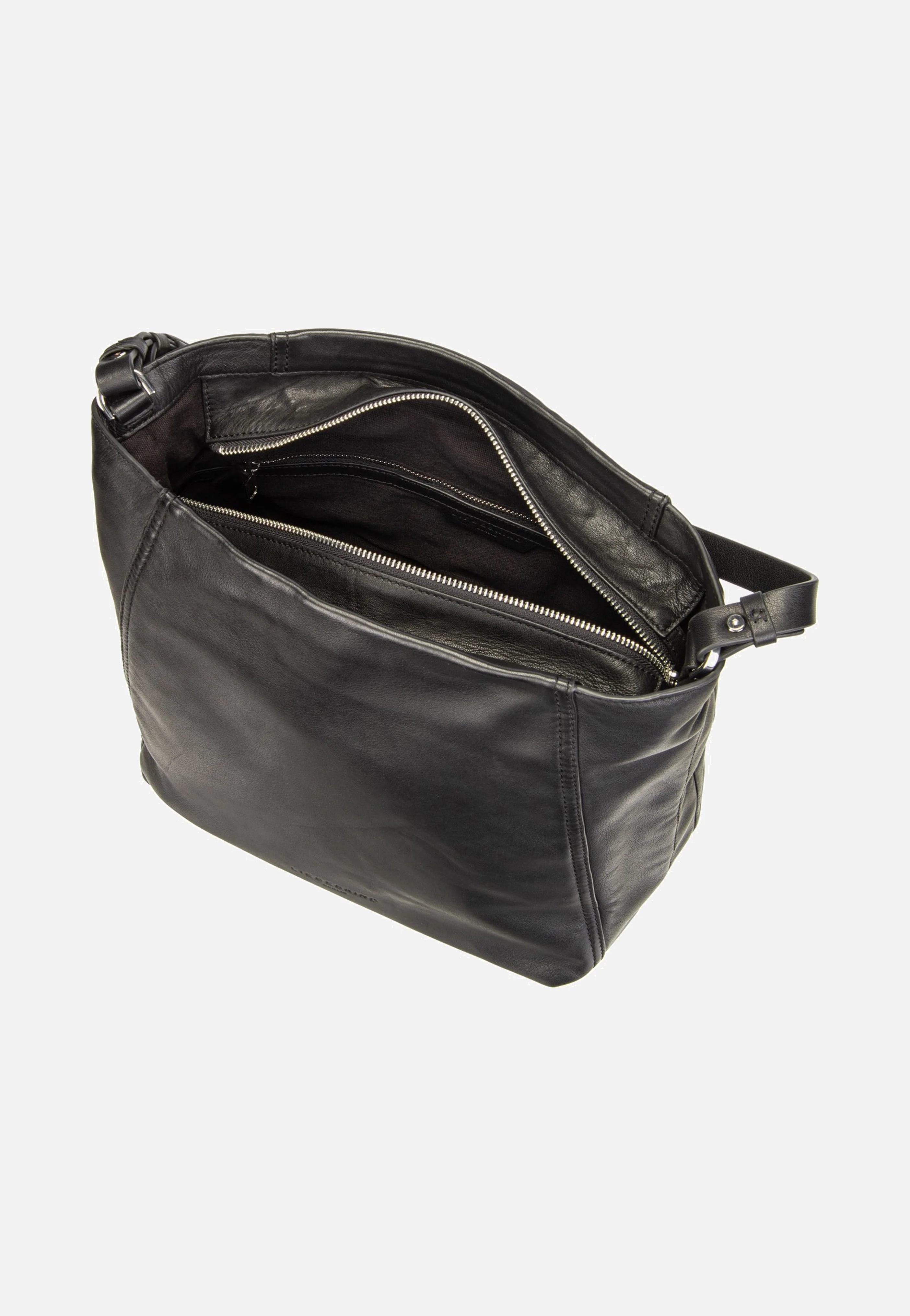 Chudy Hobo M Sheep Natural Black - Hobo Bag - Image 5
