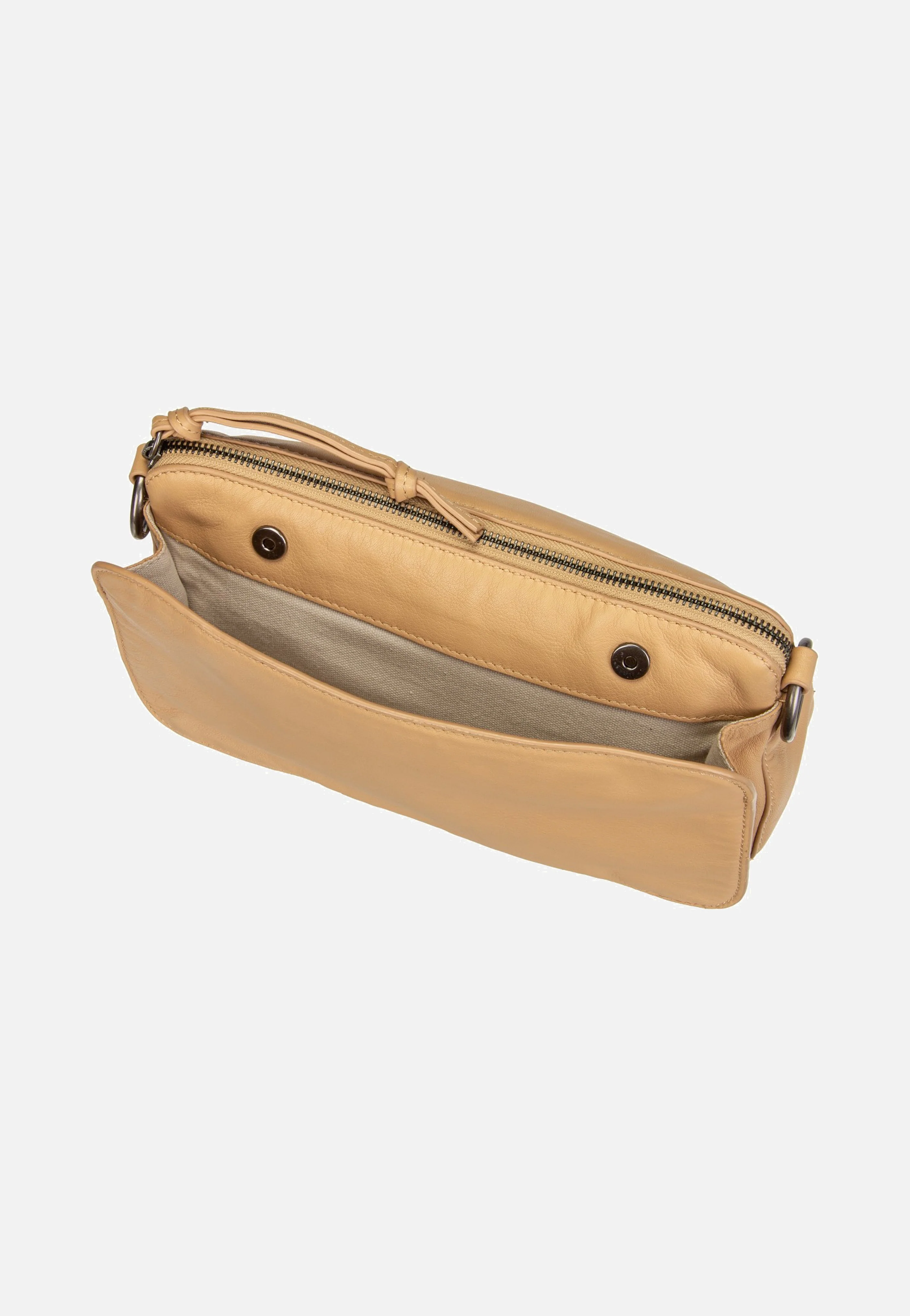 Clarice Crossbody M Sheep Natural Light Tan - Crossbody Bag - Image 4