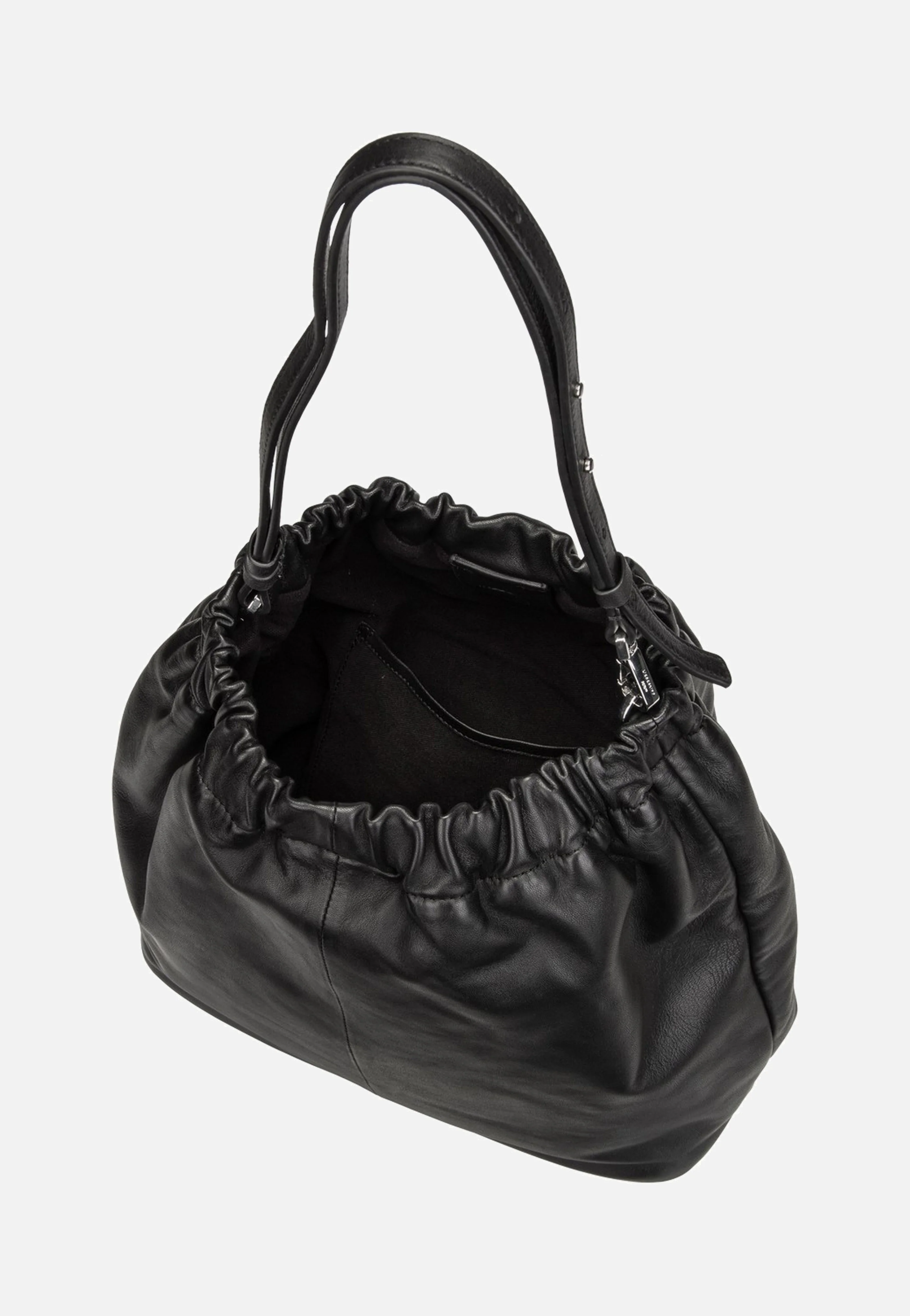 Cloud II Hobo M Sheep Natural Black - Hobo Bag - Image 6