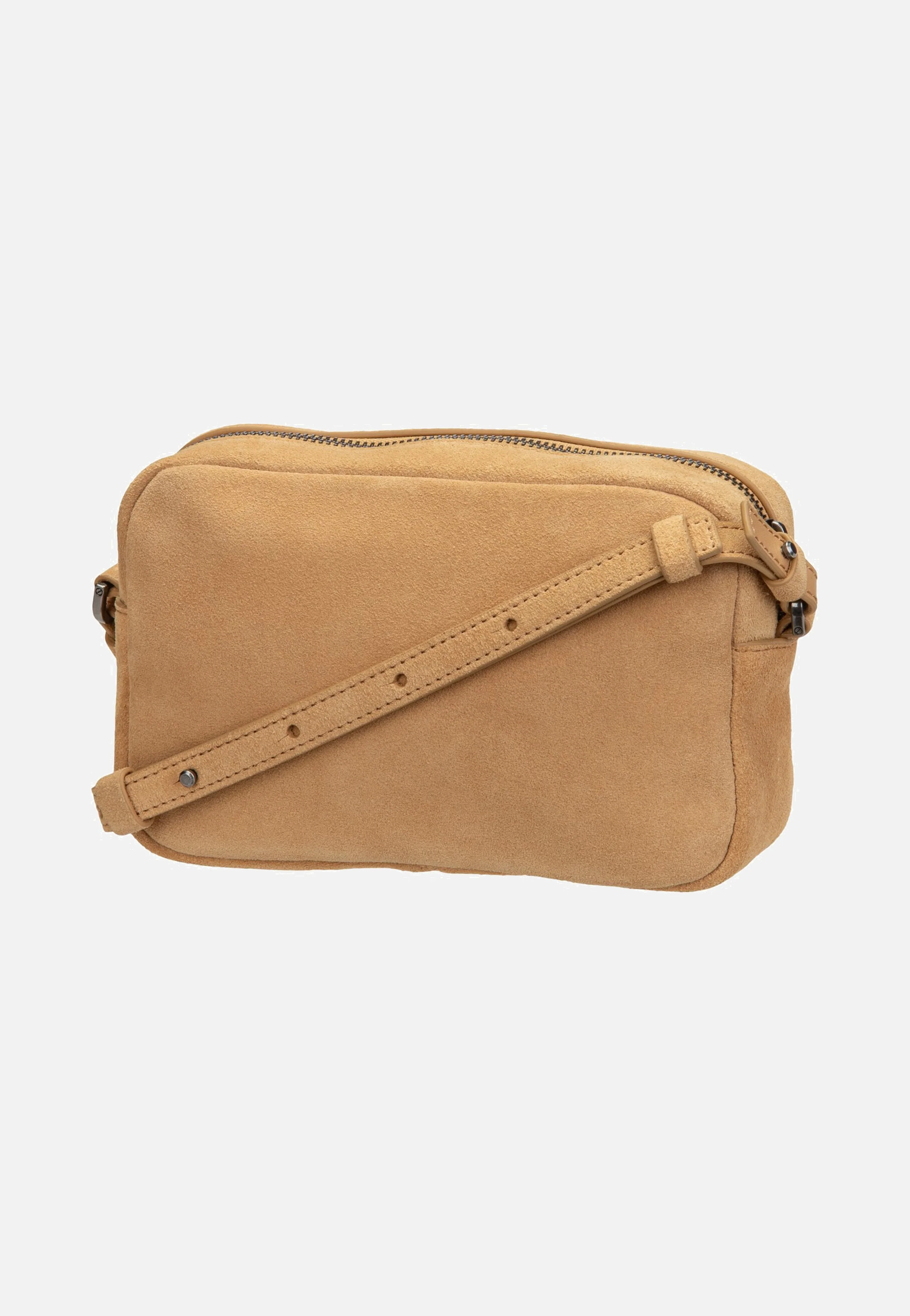 Ella Crossbody S Hydro Suede Light Tan Suede - Crossbody Bag - Image 3