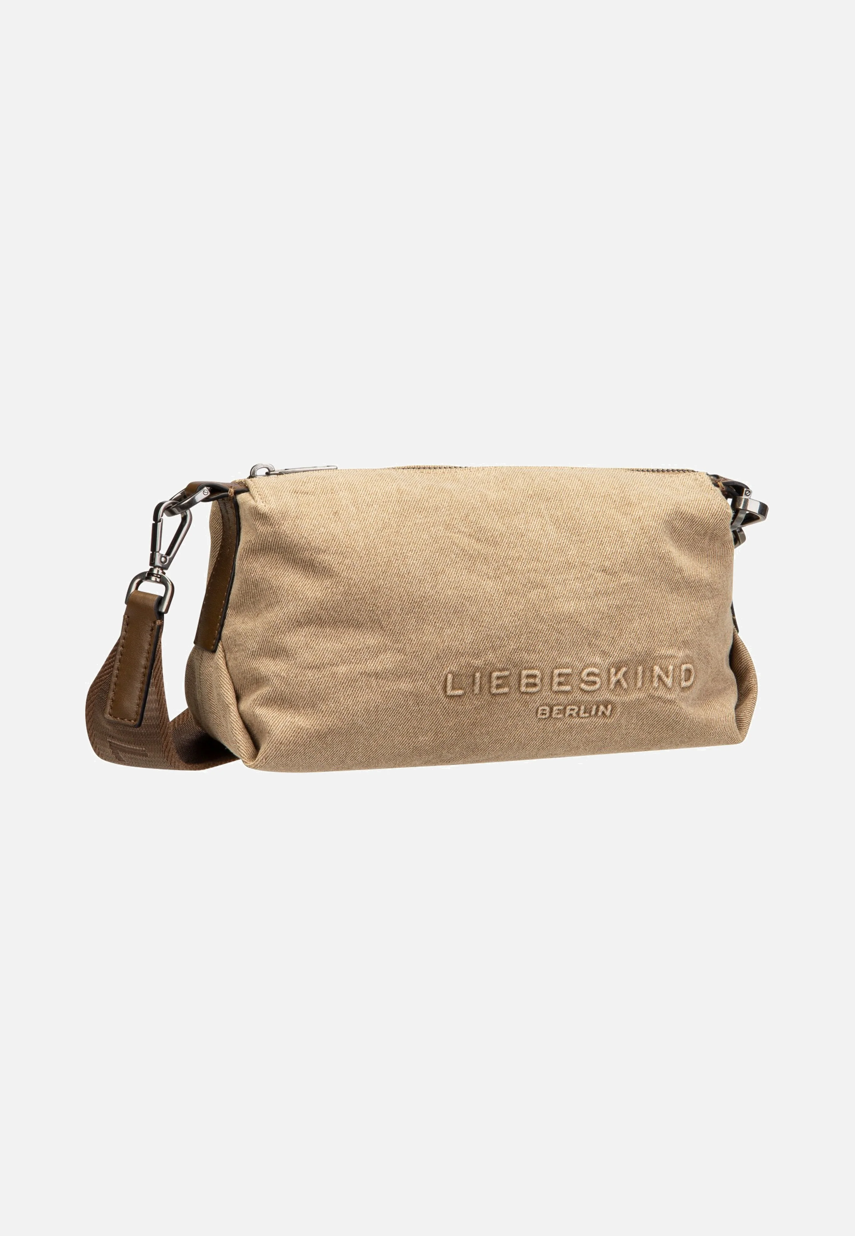 Elvia Crossbody S Denim Beige - Crossbody Bag