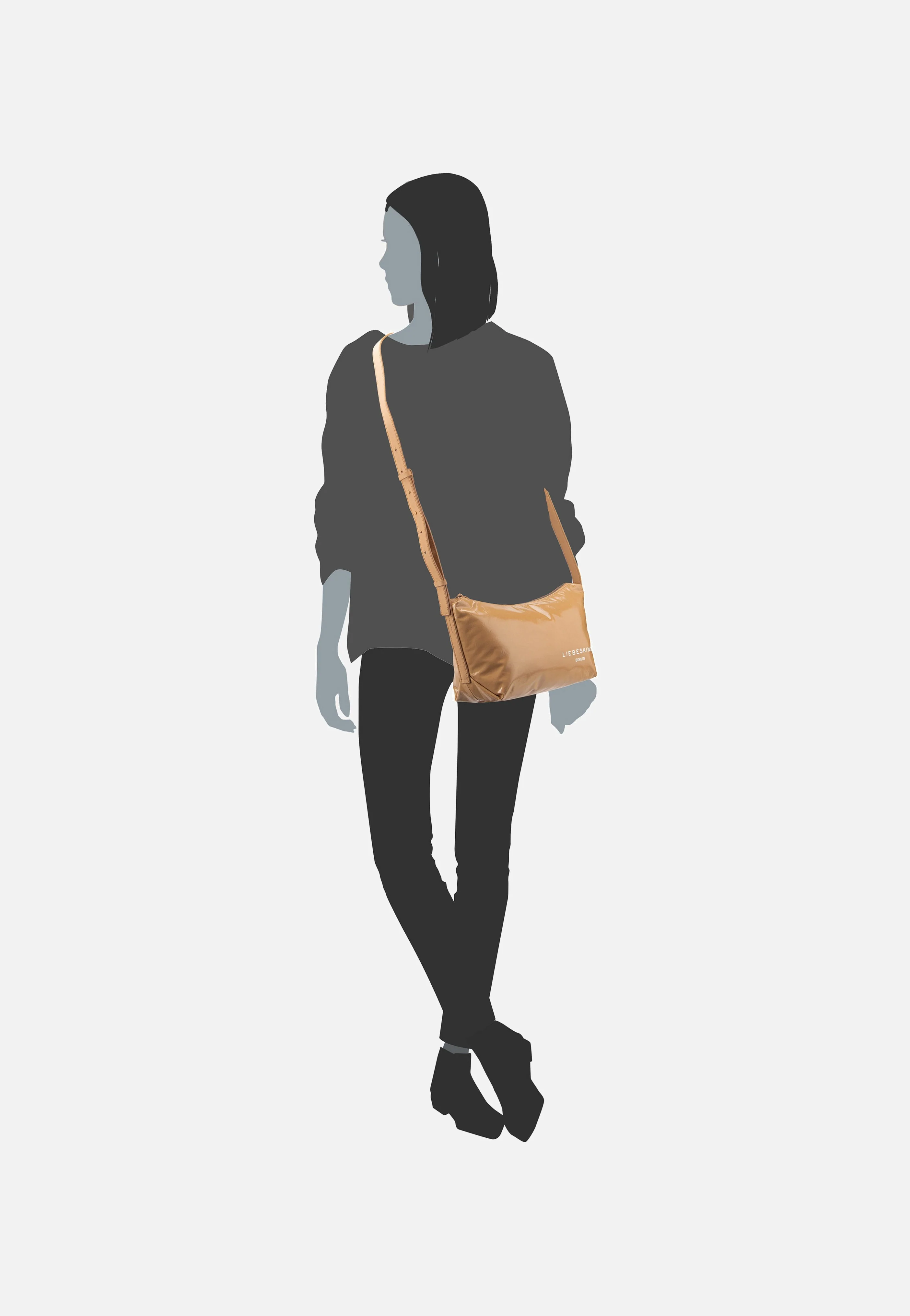 Elvira CB M Rain Beige - Crossbody Bag - Image 6