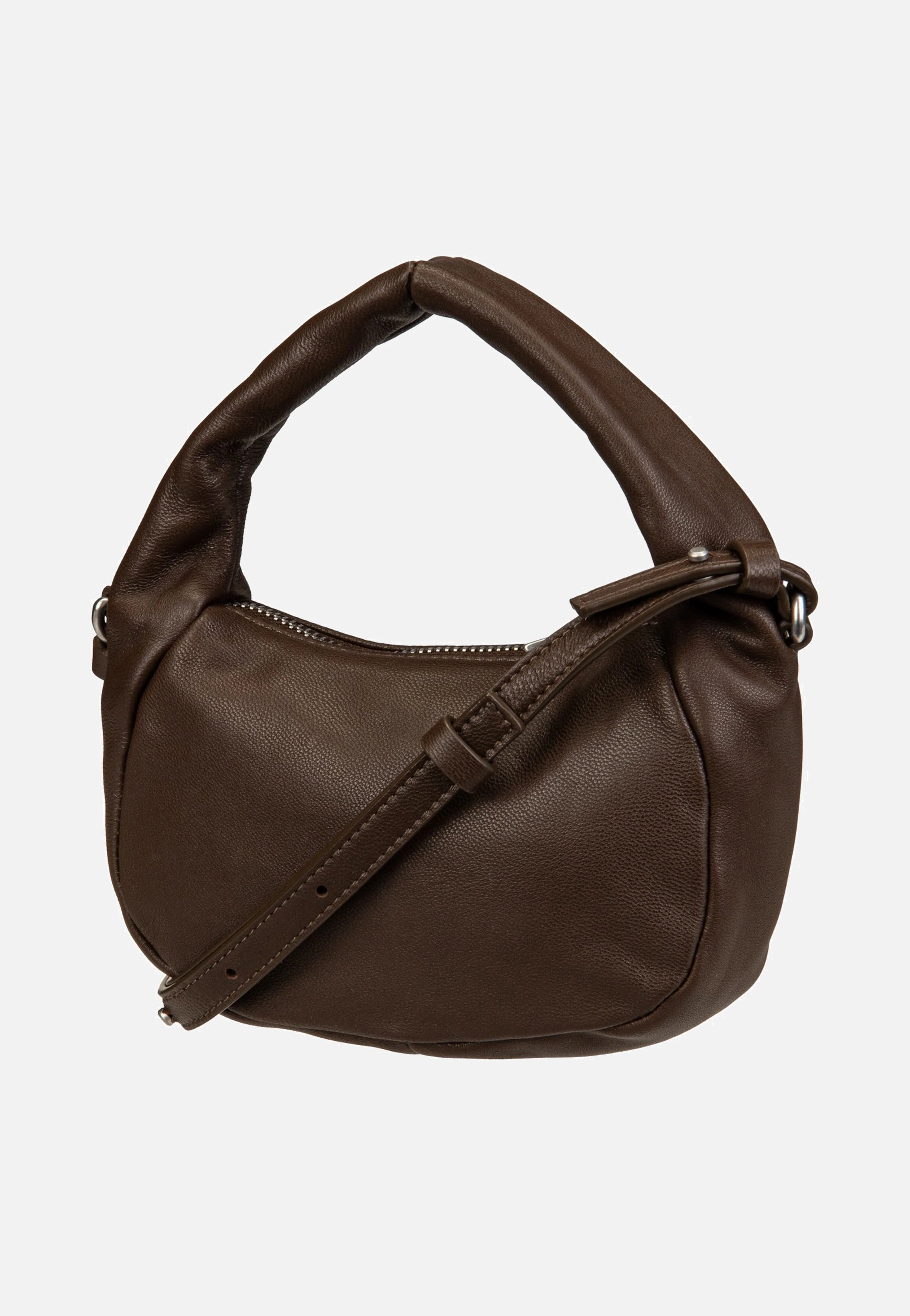 Farrah Crossbody S Vintage Goat Roasted Coconut - Crossbody Bag - Image 3