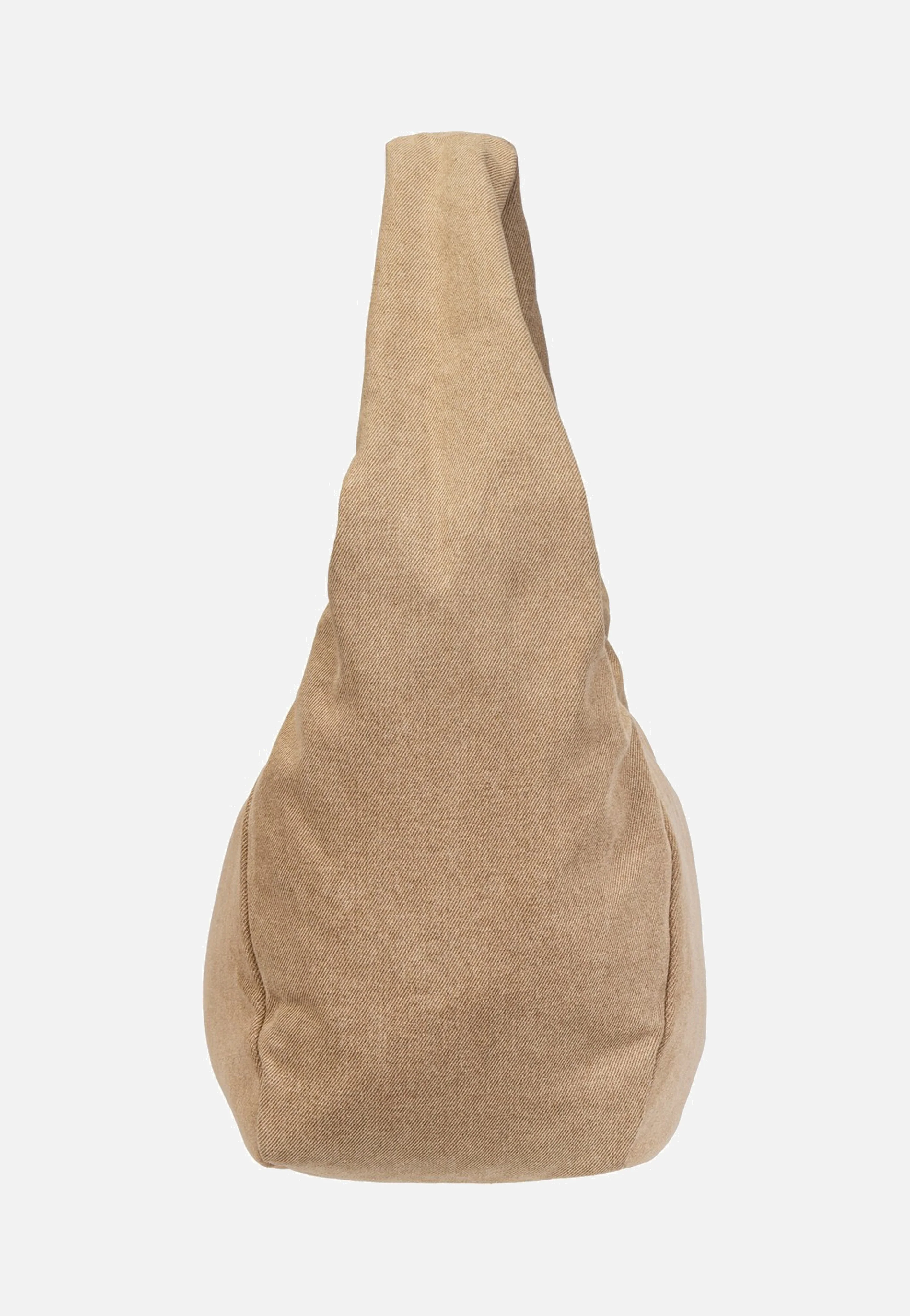 Farrah Hobo M Denim Beige - Hobo Bag - Image 4