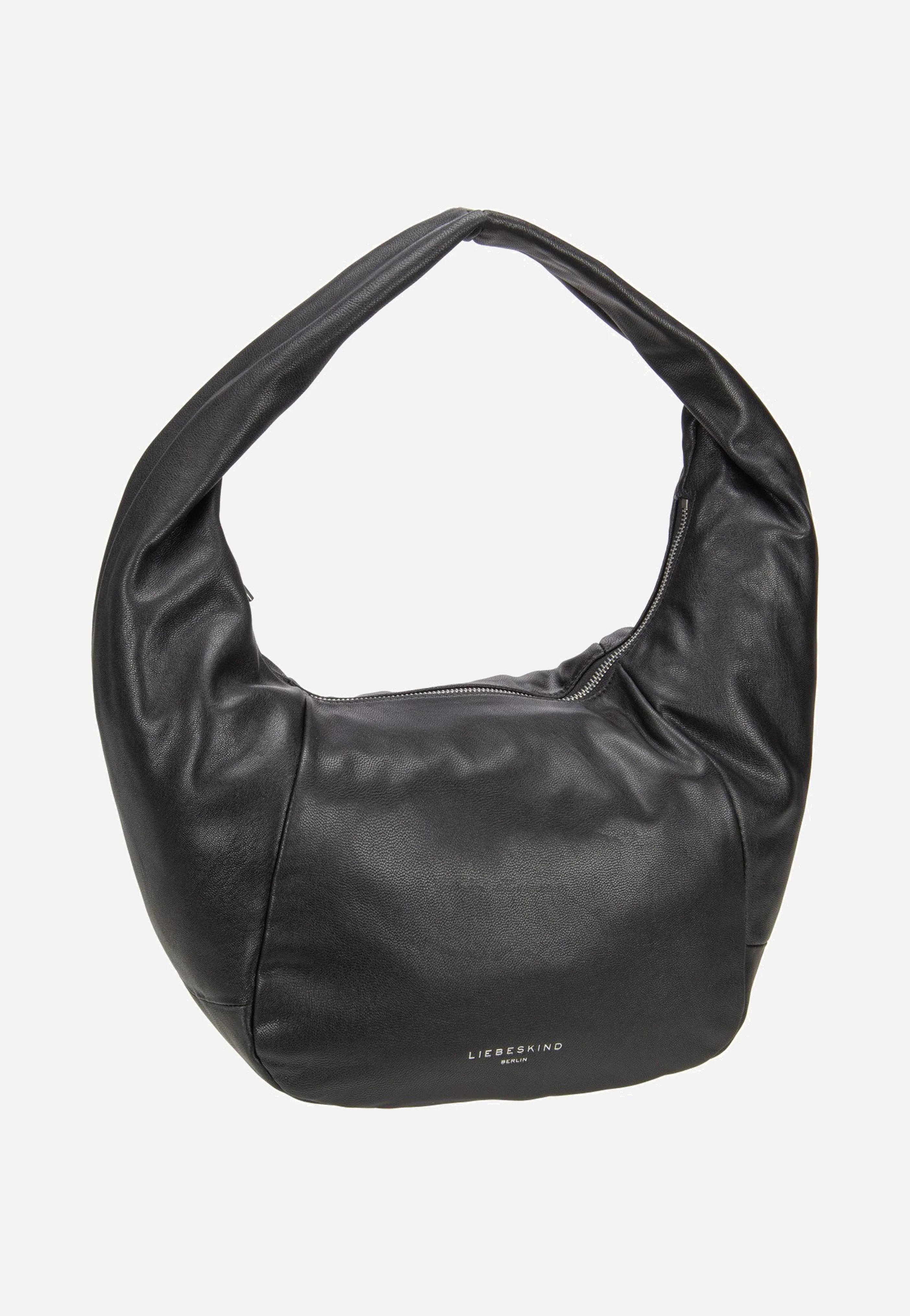 Farrah Hobo M Vintage Goat Black - Hobo Bag