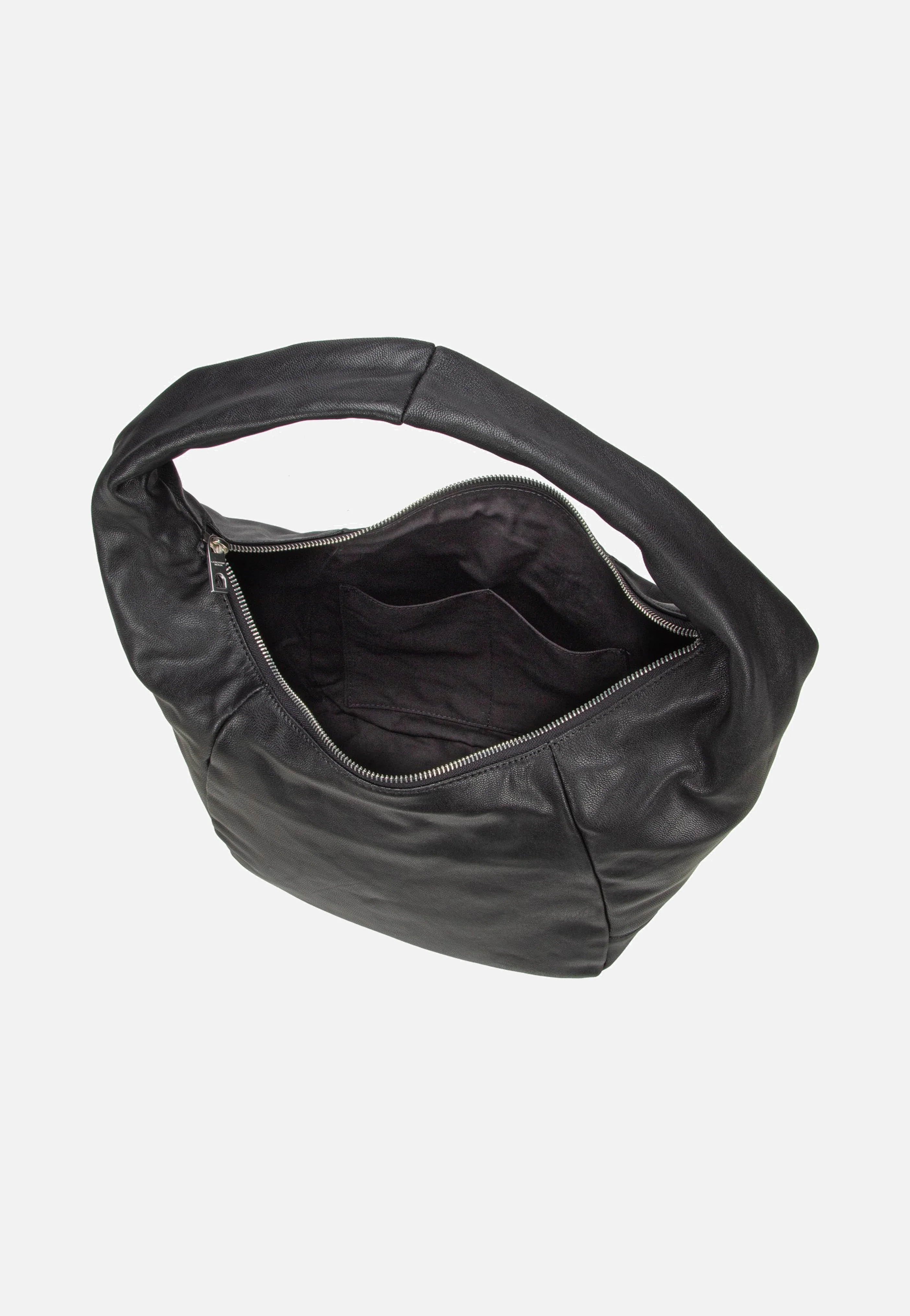 Farrah Hobo M Vintage Goat Black - Hobo Bag - Image 6