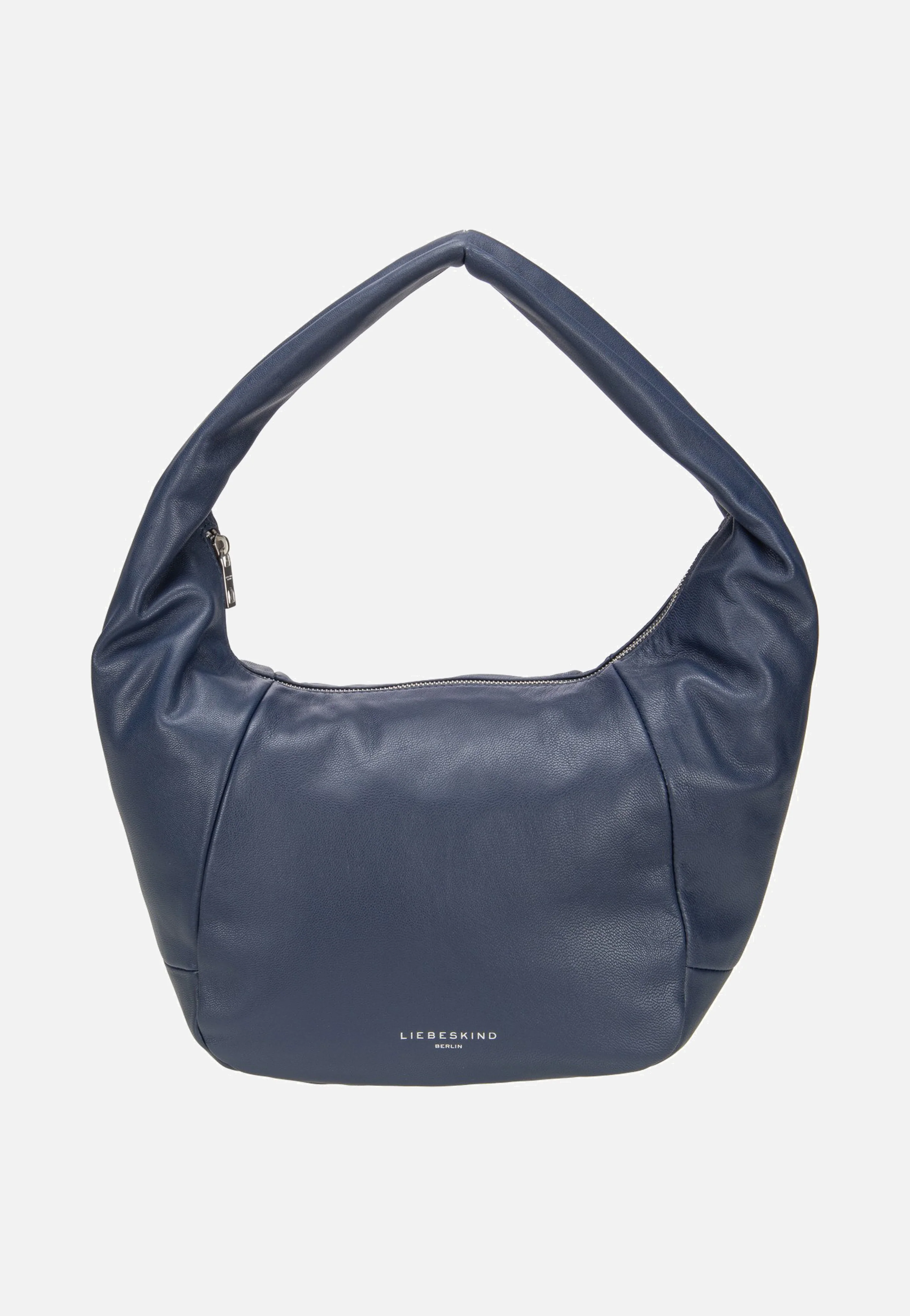 Farrah Hobo M Vintage Goat Peacoat - Hobo Bag - Image 2