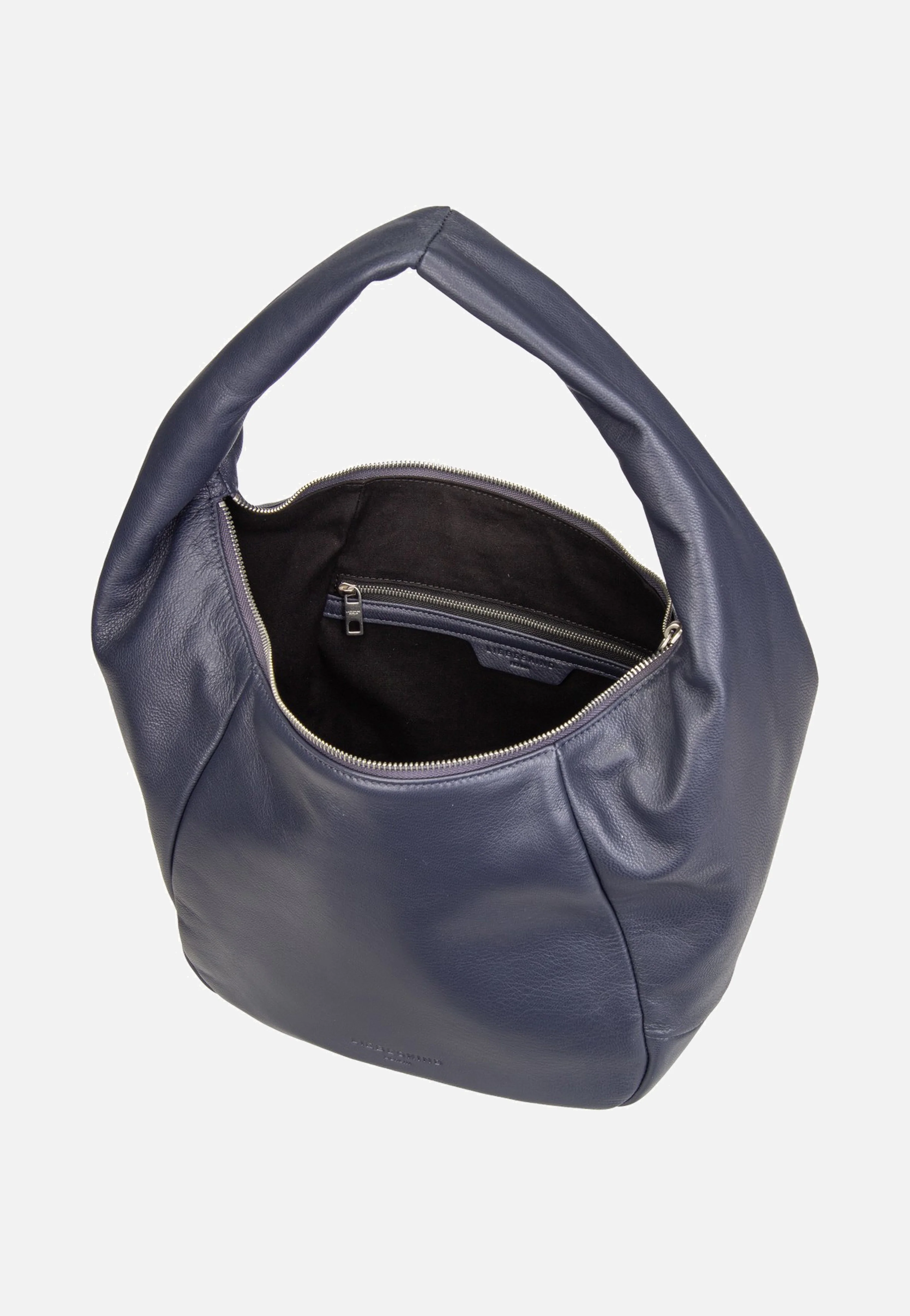 Farrah M Vintage Goat Cobalt Night - Hobo Bag - Image 5