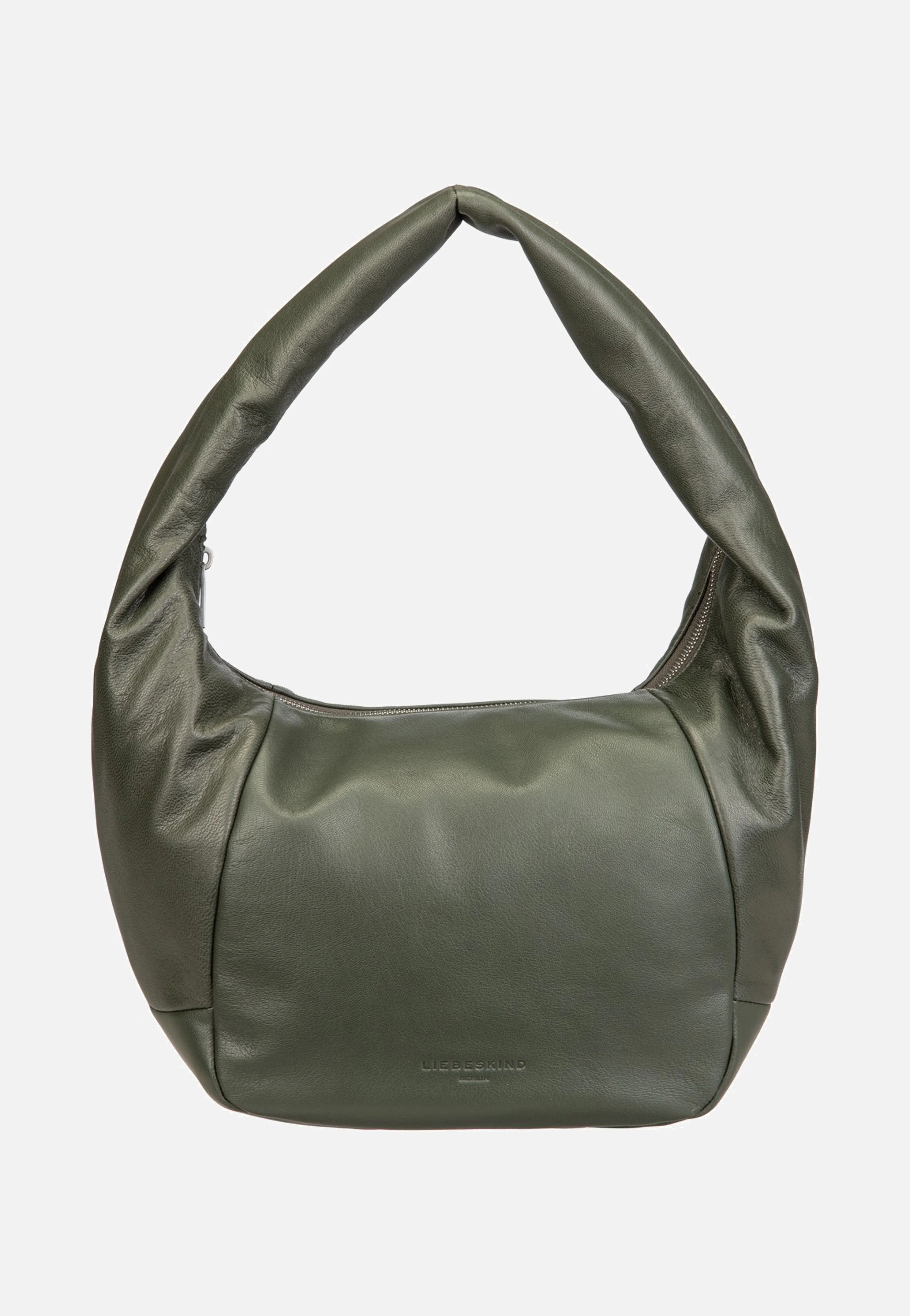 Farrah M Vintage Goat Cypress Green - Hobo Bag - Image 2