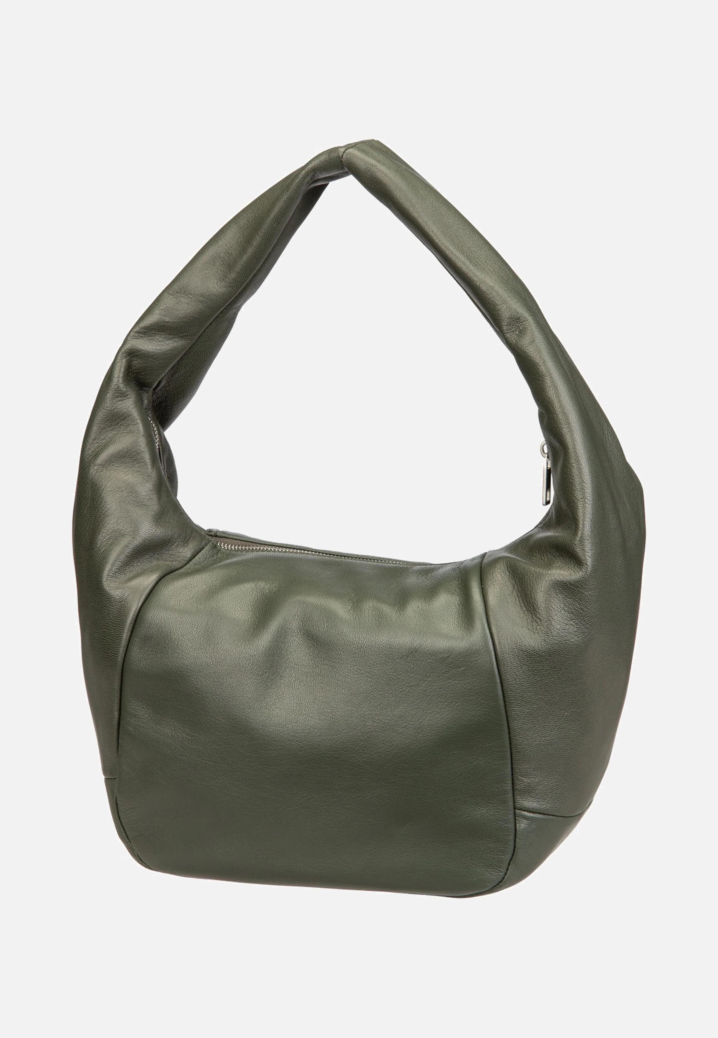 Farrah M Vintage Goat Cypress Green - Hobo Bag - Image 3