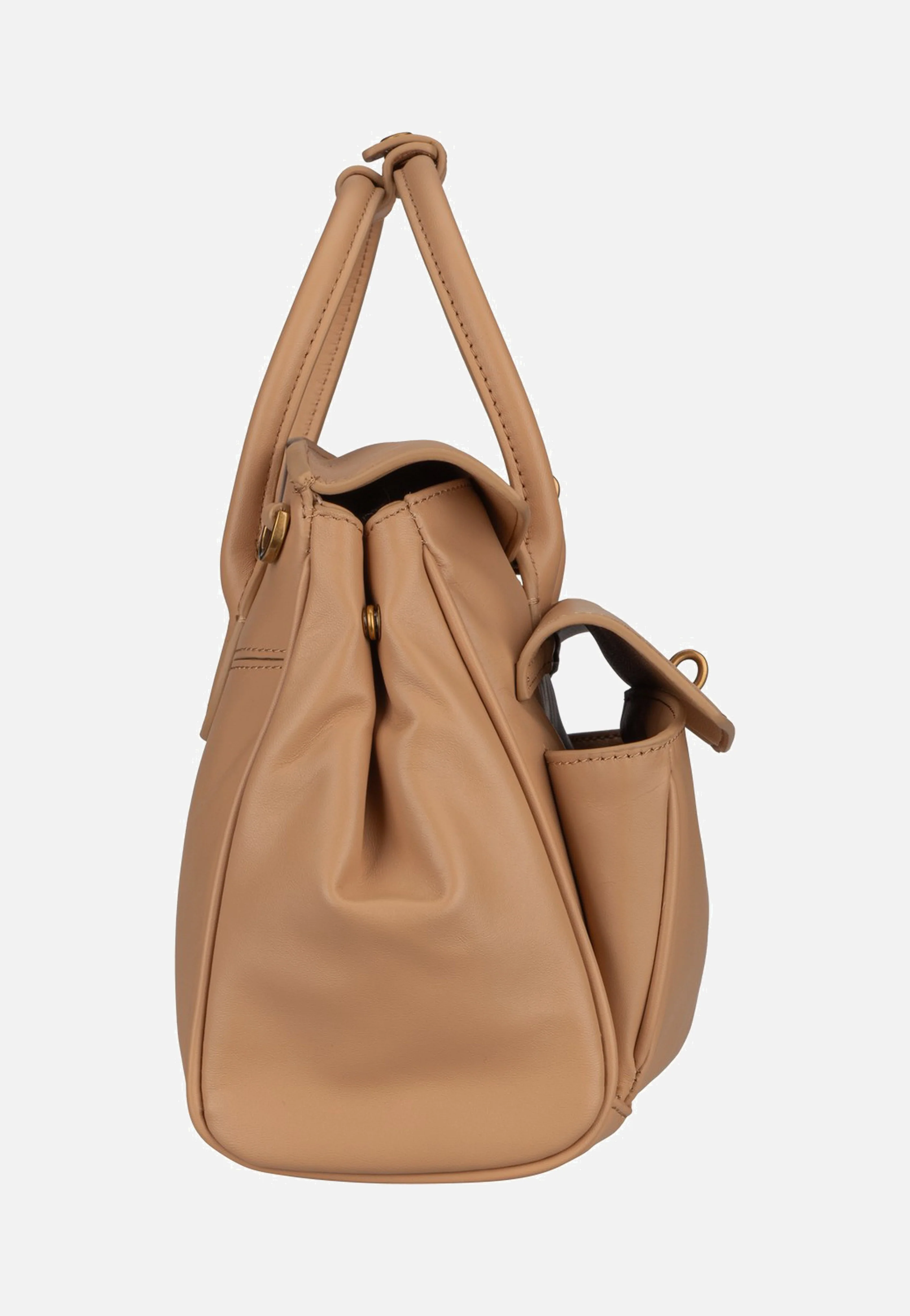 Gloria II Satchel M New Calf Light Tan - Satchel - Image 4