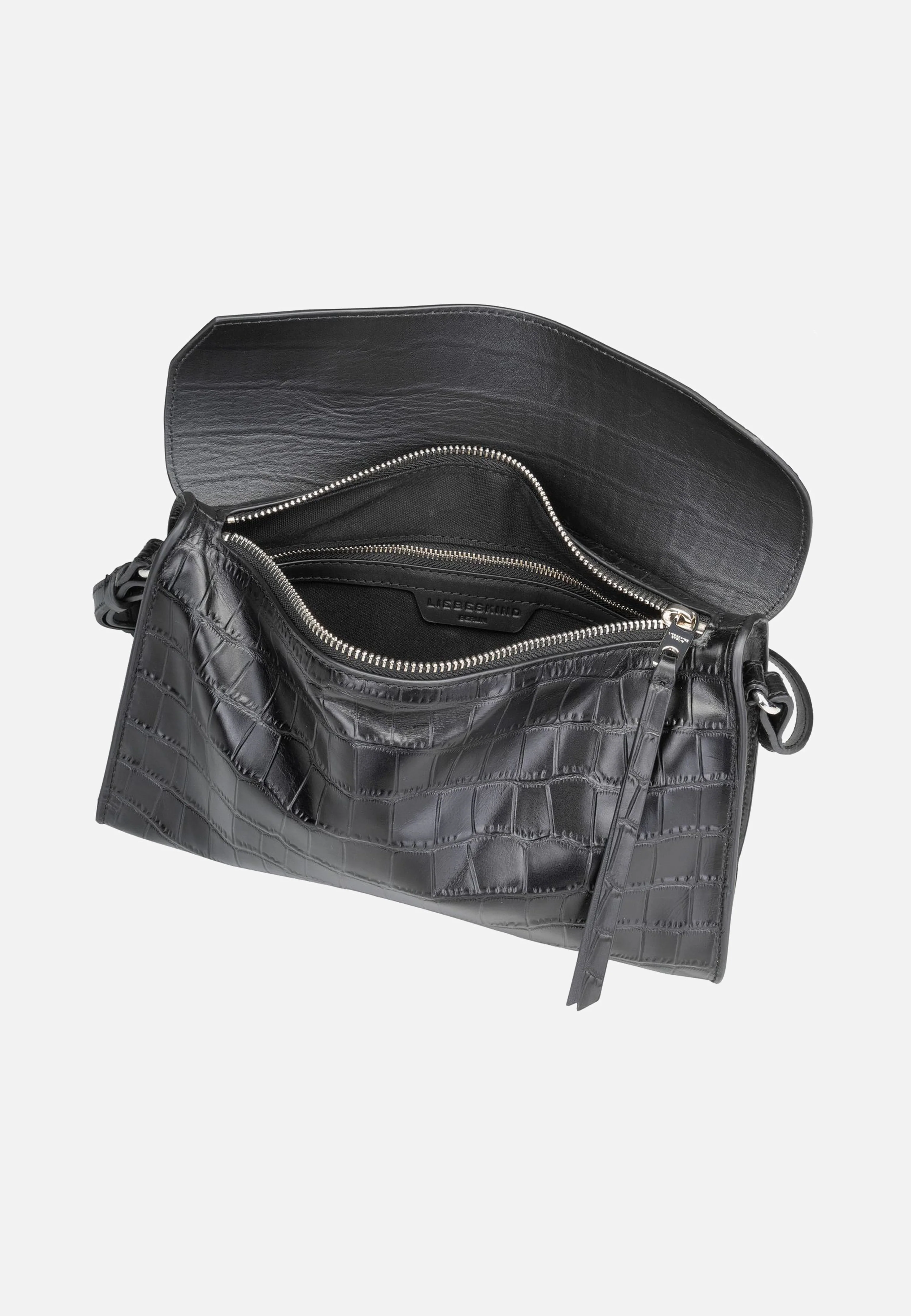 Lora New Croco 2158355 Black - Crossbody Bag - Image 3