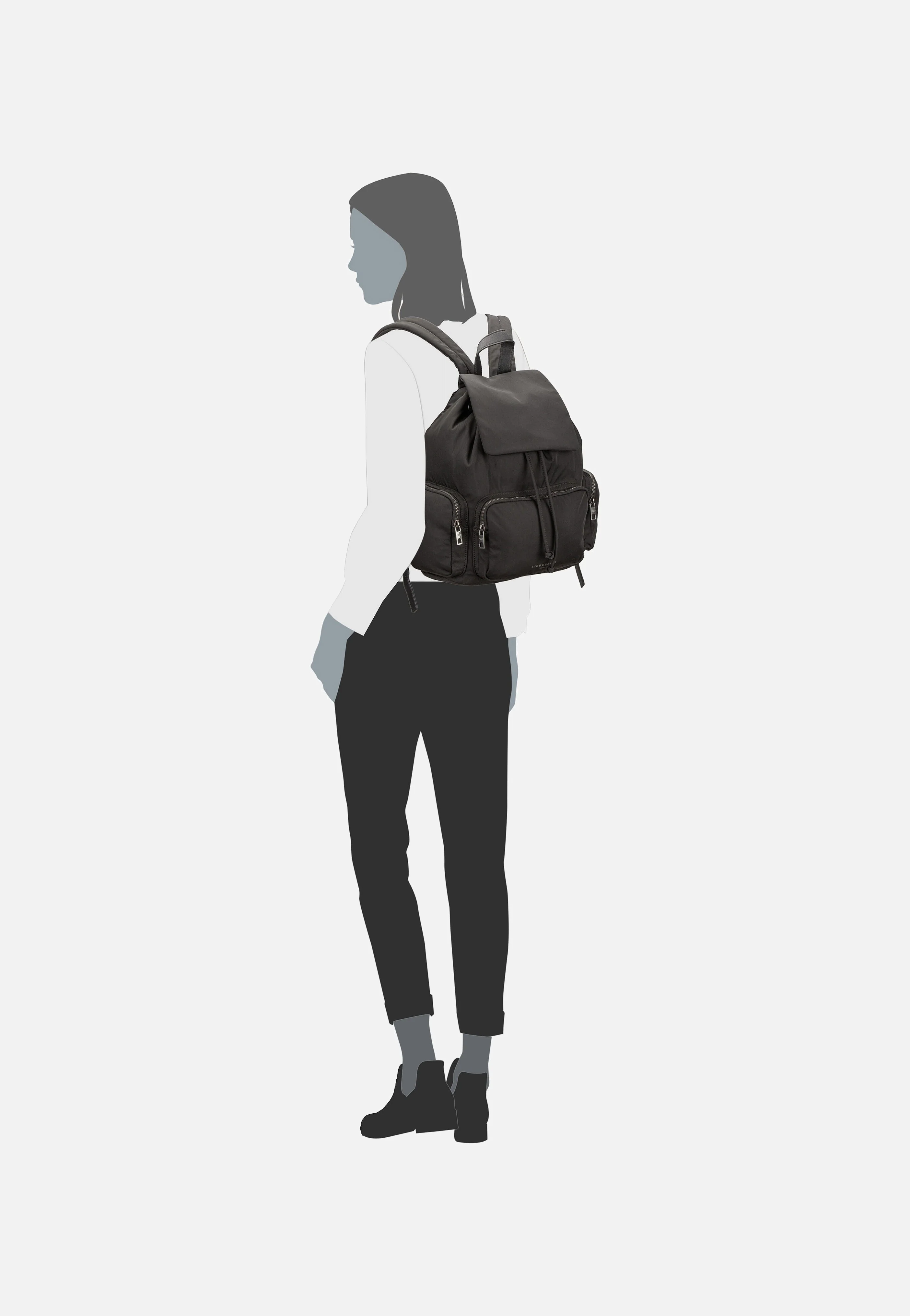 Maia BP M Nylon Black - Rucksack - Image 6