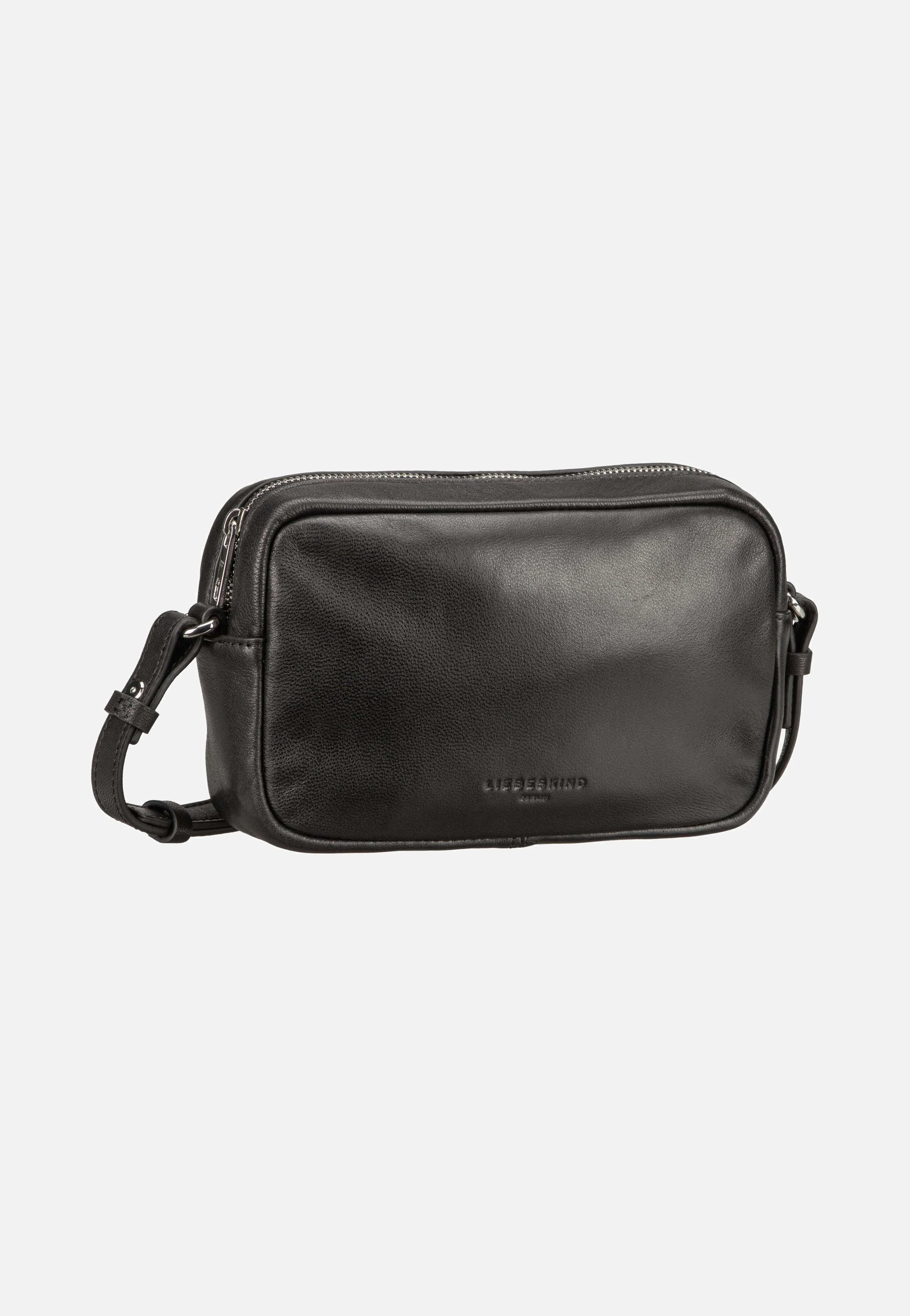 Maia Camera S Sheep Natural Black - Crossbody Bag