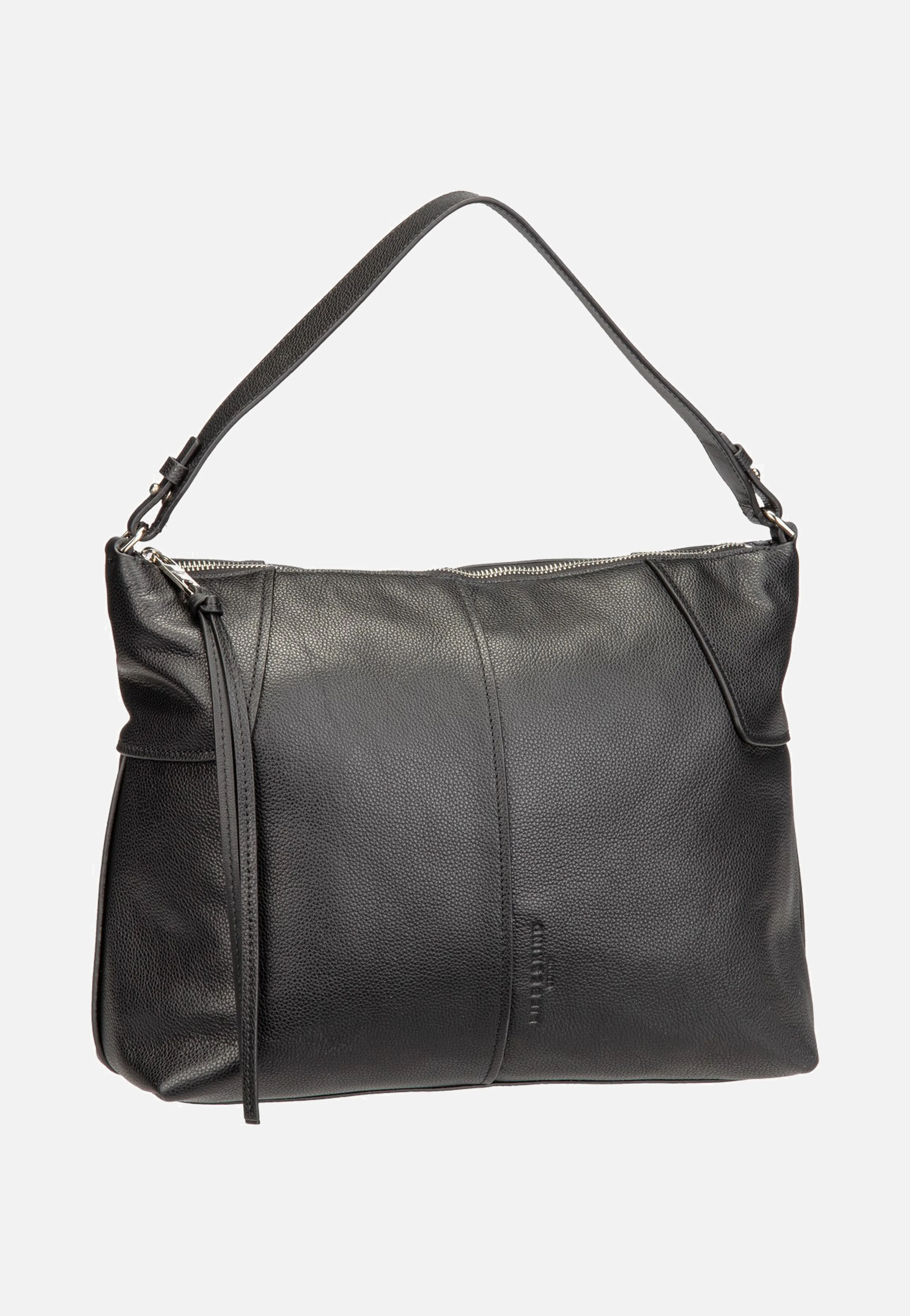 Mila Hobo M Small Pebble Black - Hobo Bag