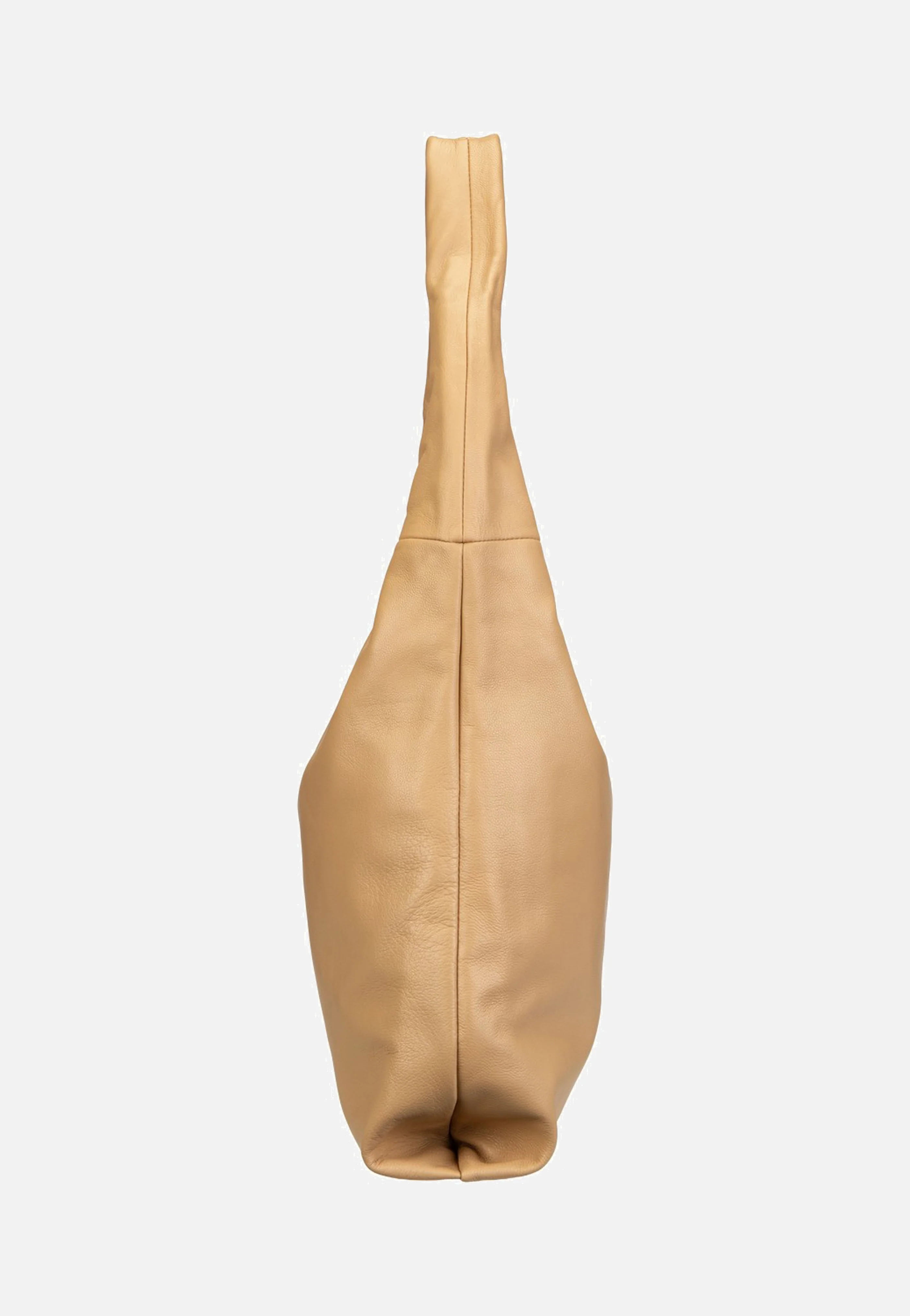 Mira Hobo L Vintage Goat Light Tan - Hobo Bag - Image 4