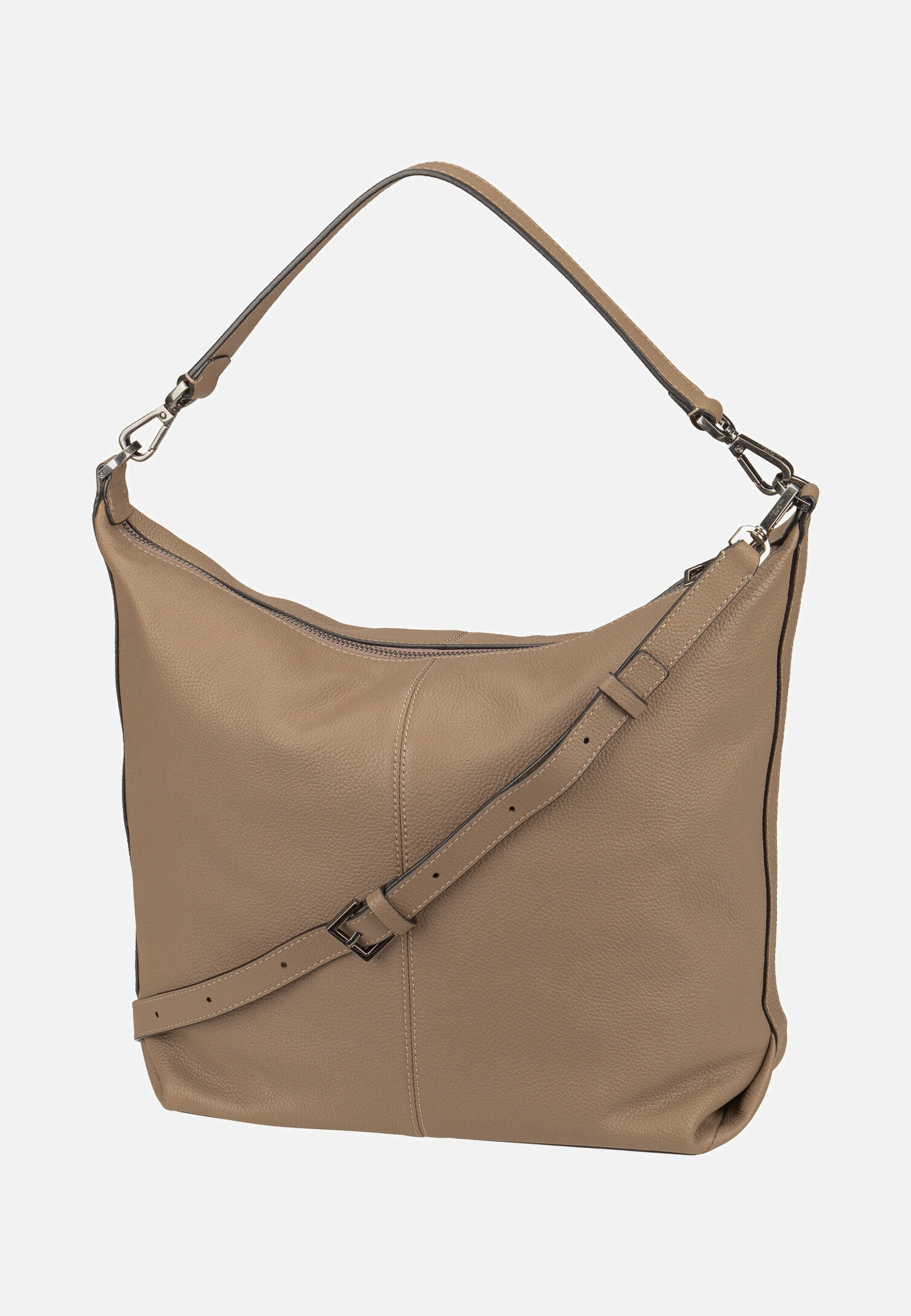 Paris M Pebble Neutral Gray - Hobo Bag - Image 2