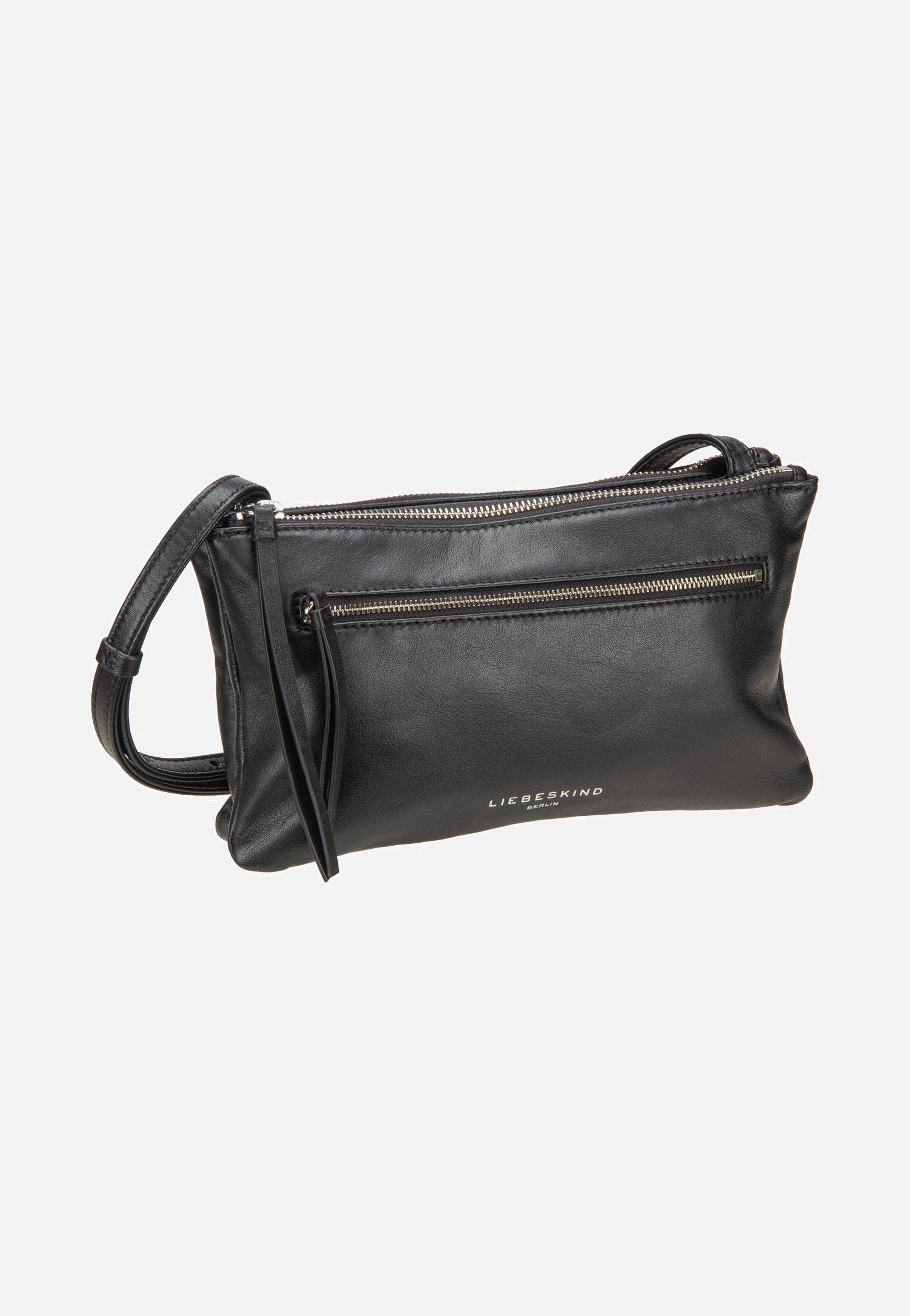 Zena S Indian Sheep Double Black - Crossbody Bag