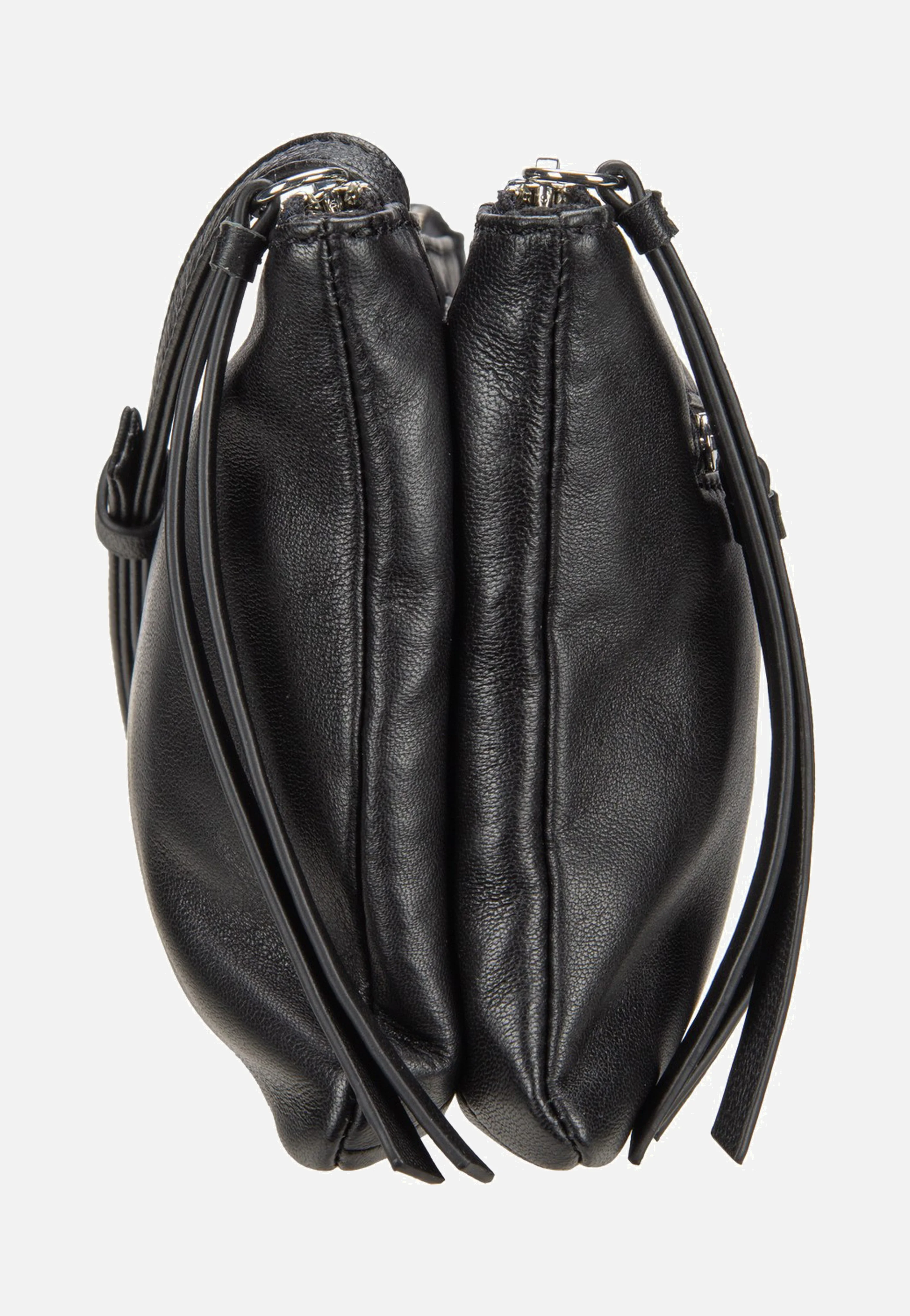 Zena S Indian Sheep Double Black - Crossbody Bag - Image 4