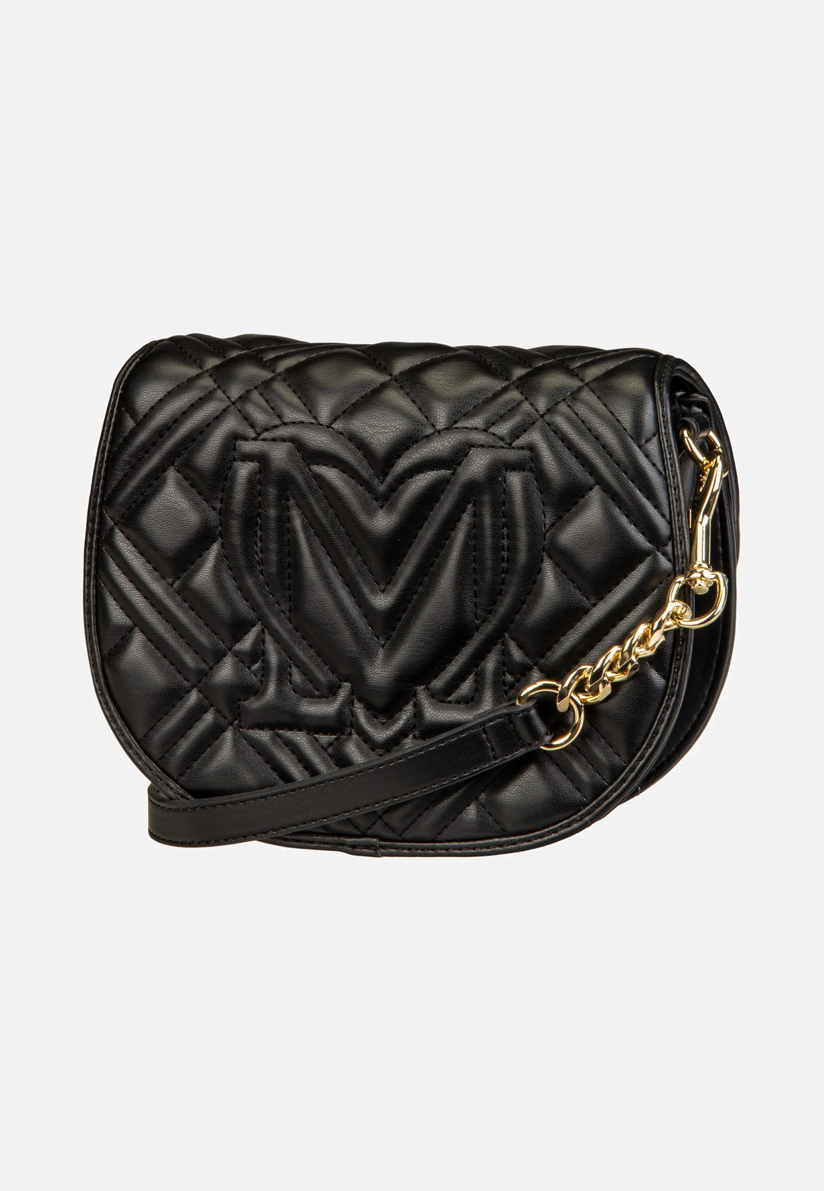Quilted Bag 4112 Black/Gold - Crossbody Bag - Image 3