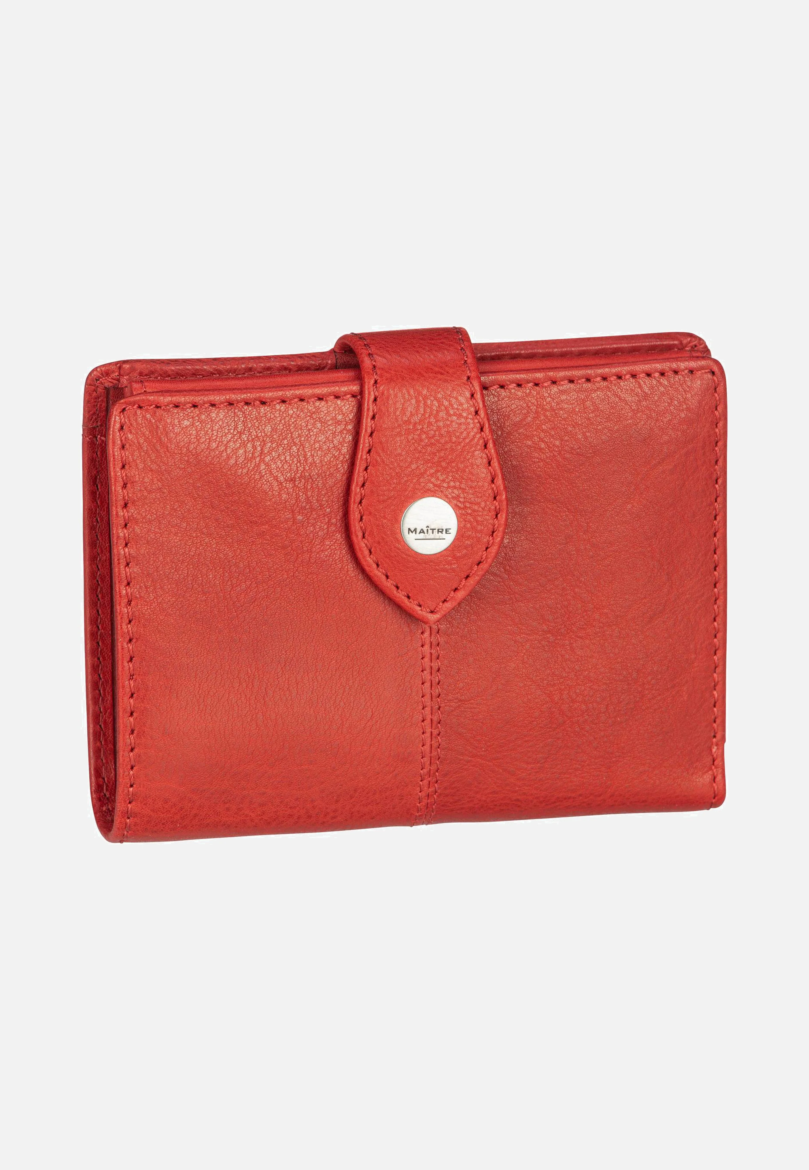 Lemberg Dawina Purse MV9F Red - Portemonnaie