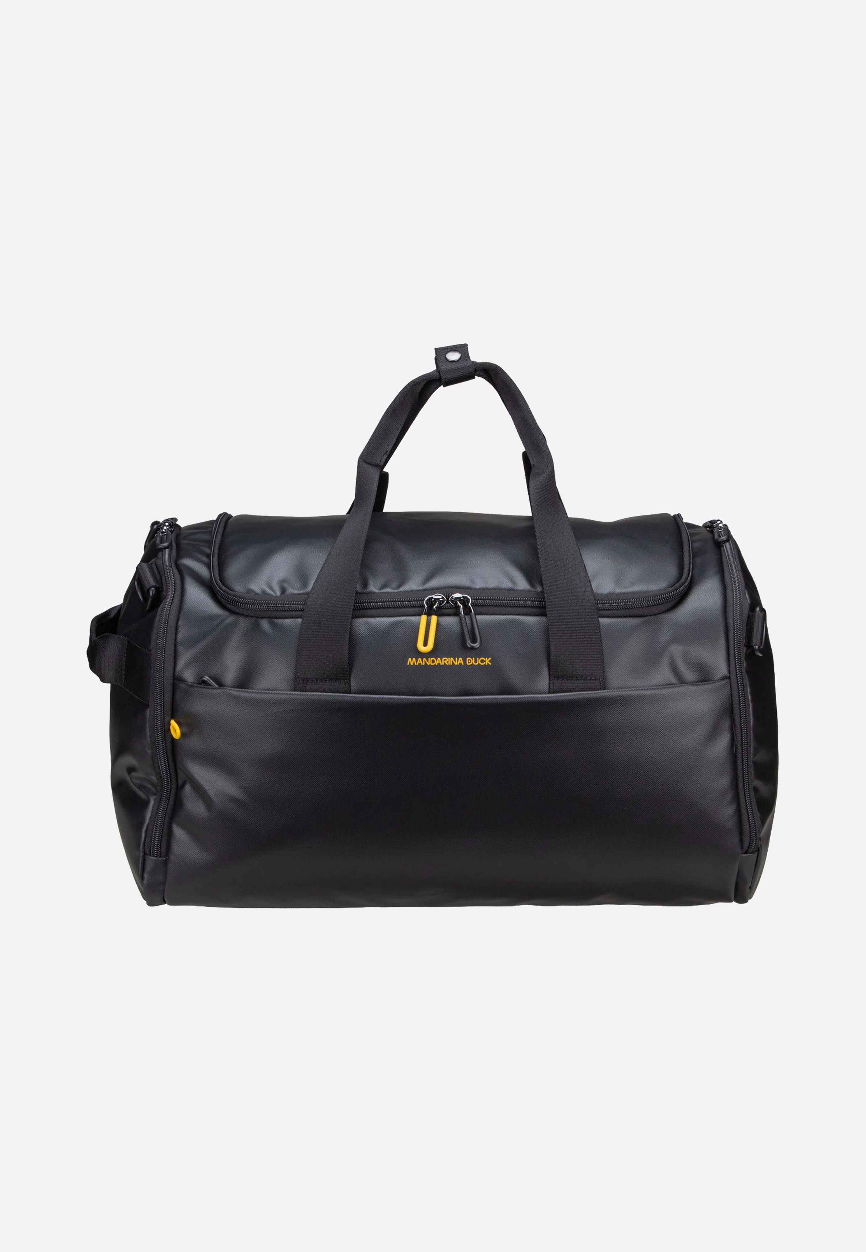 Eco Coated Duffle Black - Dufflebag - Image 2