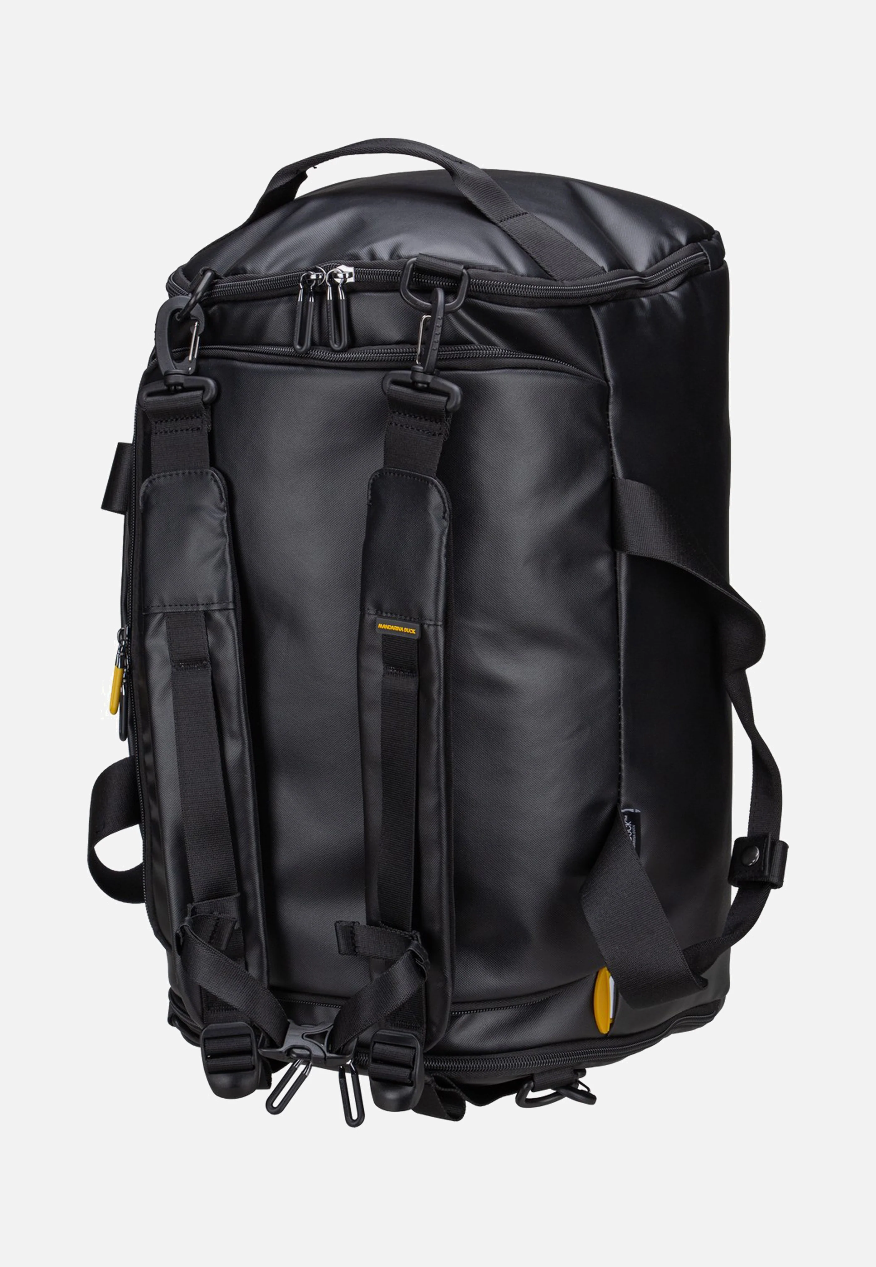 Eco Coated Duffle Black - Dufflebag - Image 5