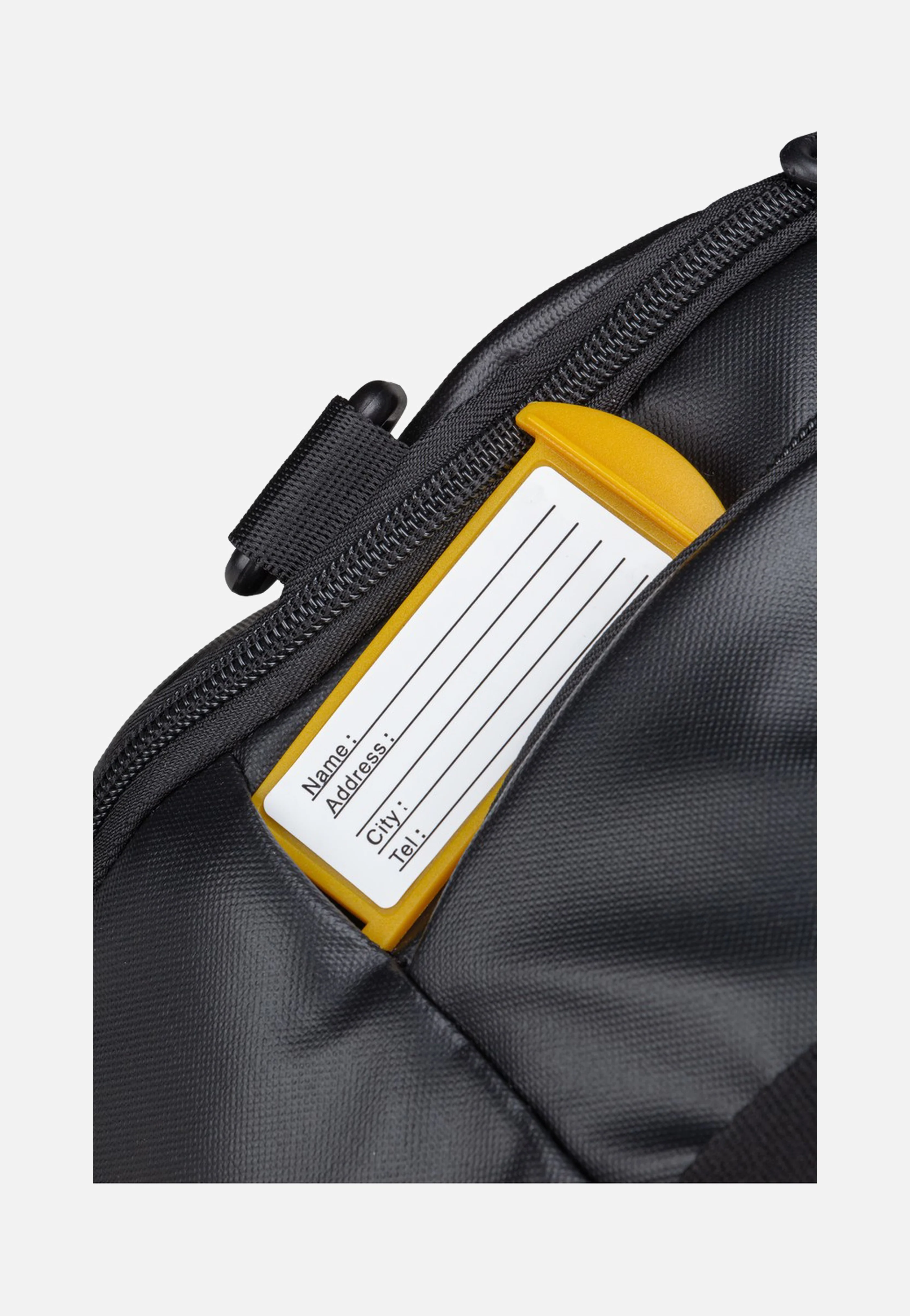 Eco Coated Duffle Black - Dufflebag - Image 9