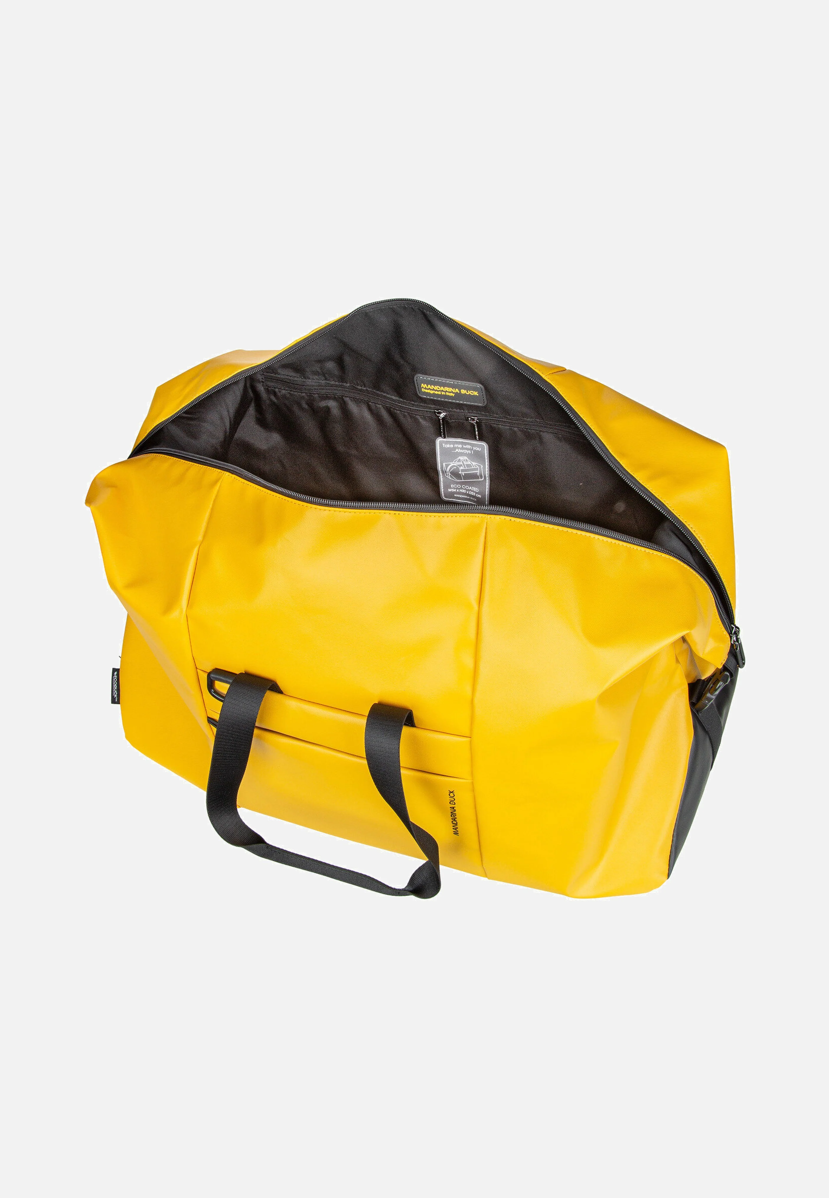 Eco Coated Duffle OSB02 Duck Yellow - Dufflebag - Image 4