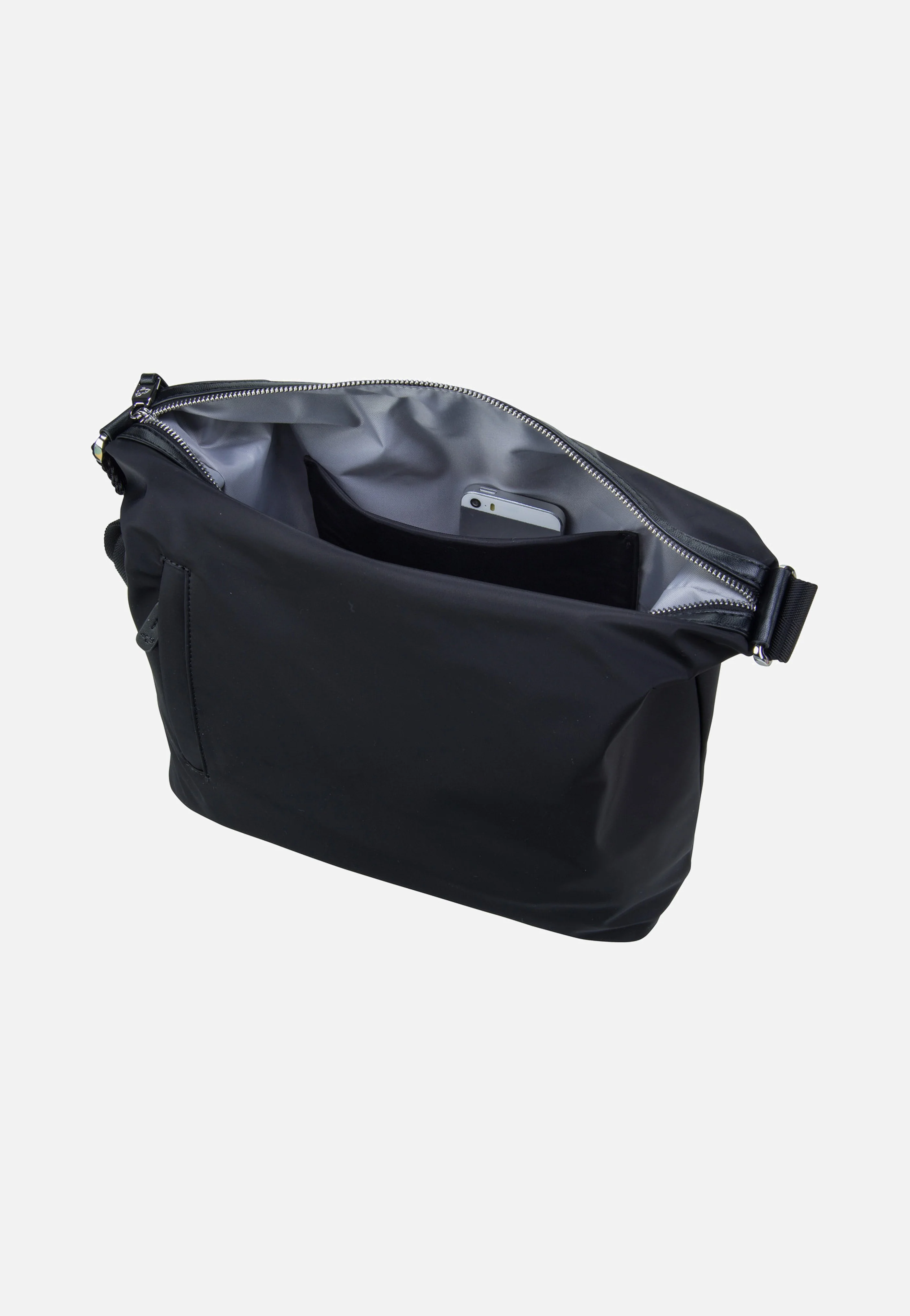 Hunter Medium Hobo VCT05 Black - Beuteltasche - Image 3