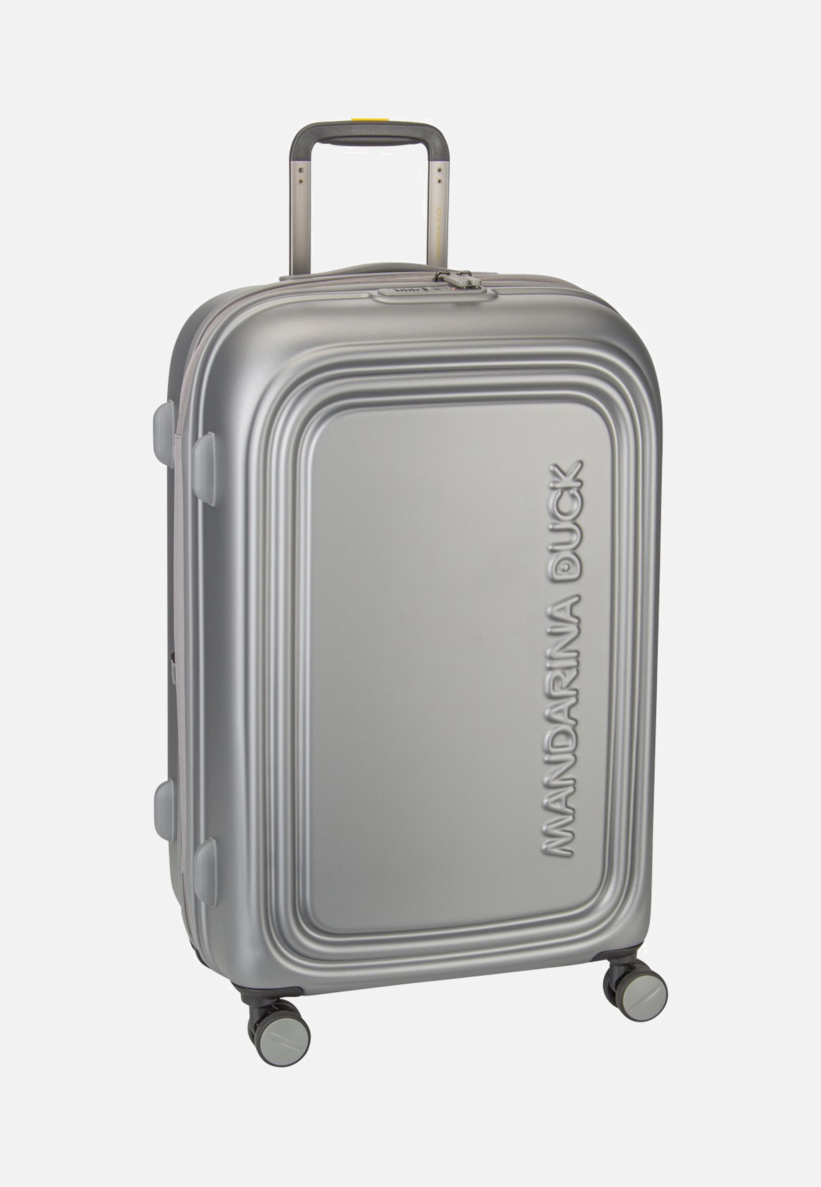 Logoduck + Trolley Medium Exp Silver - Koffer