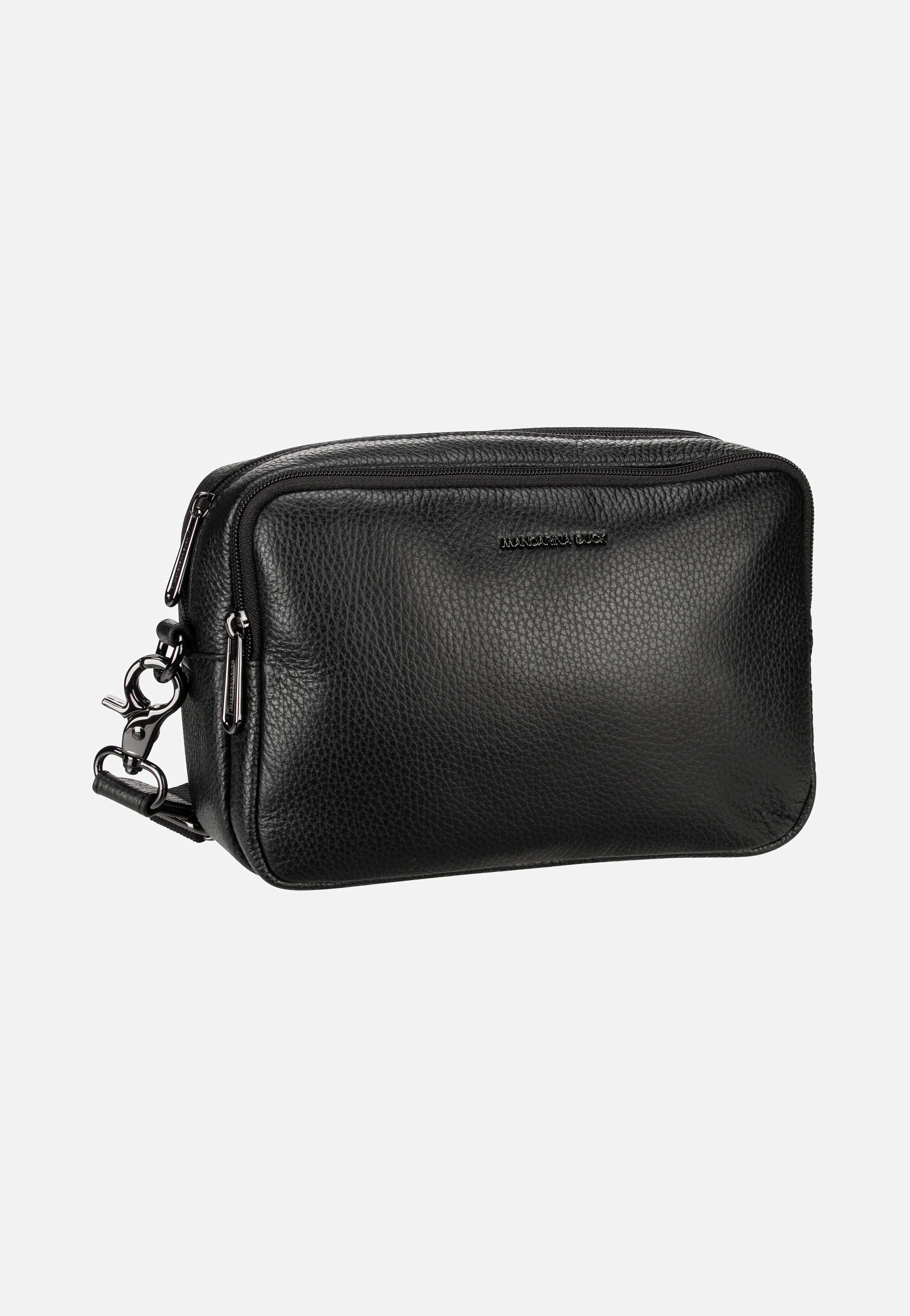 Mellow Leather Camera Case FZT11 Nero - Crossbody Bag