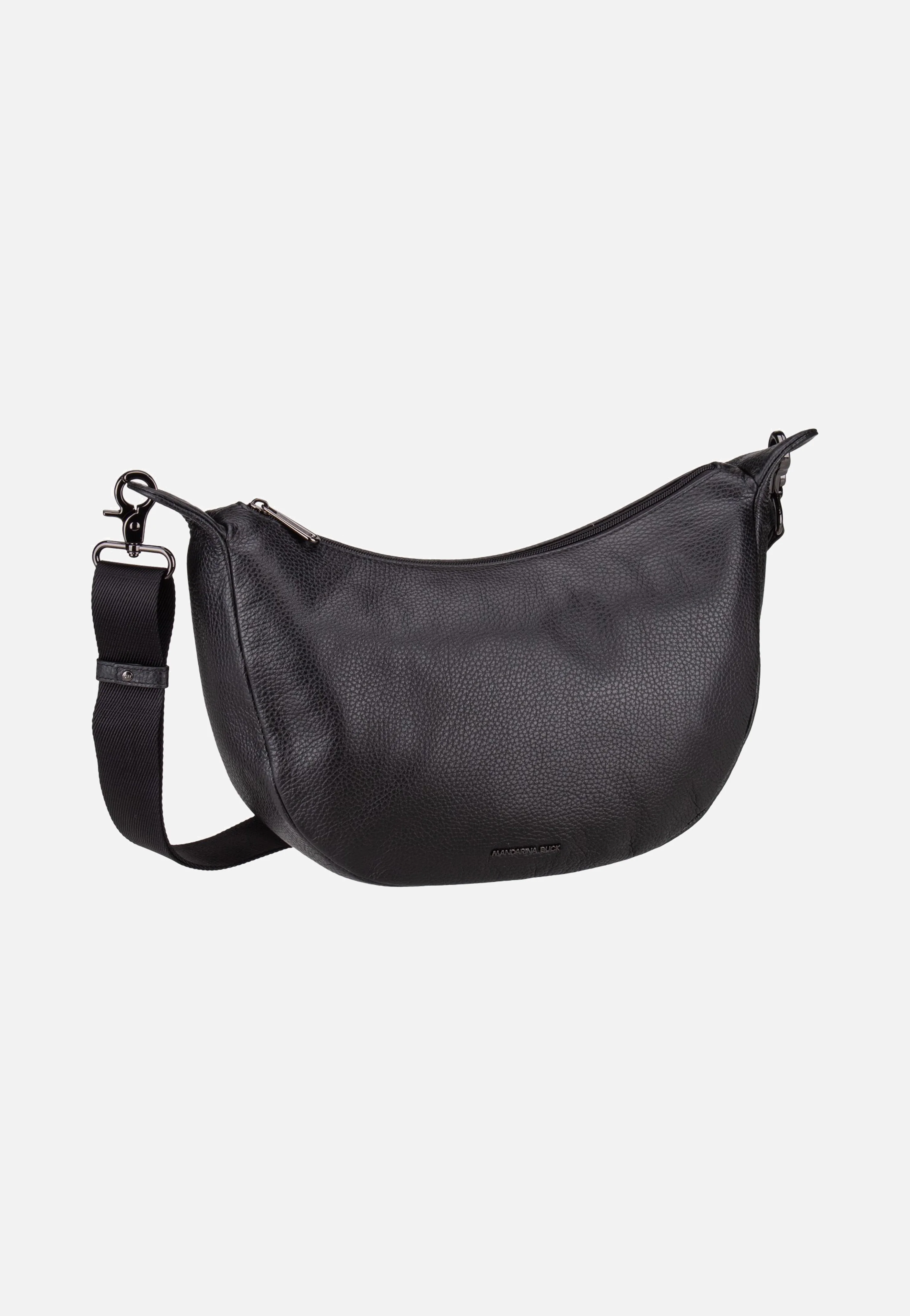 Mellow Leather Hobo FZT03 Nero - Hobo Bag