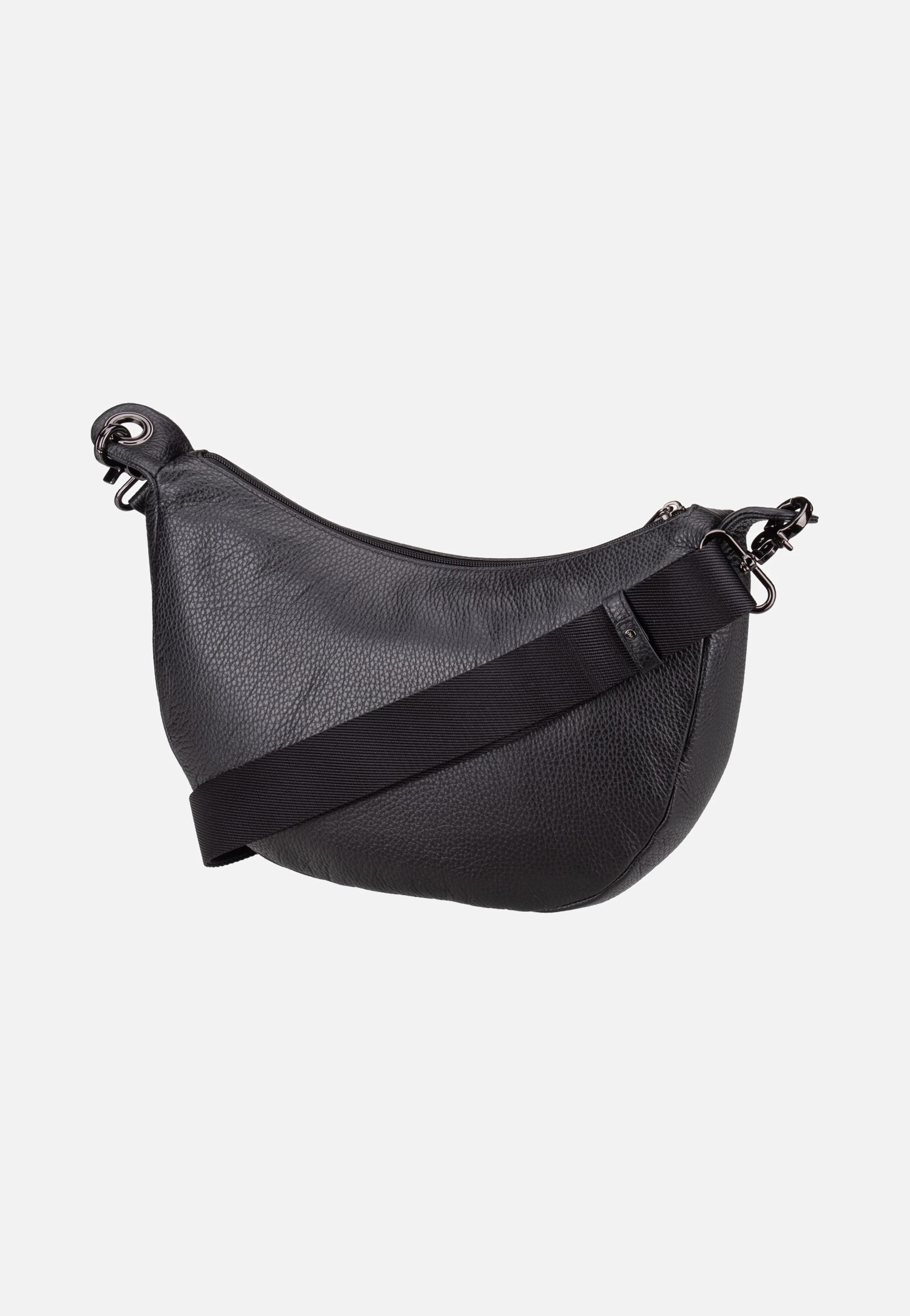 Mellow Leather Hobo FZT03 Nero - Hobo Bag - Image 4