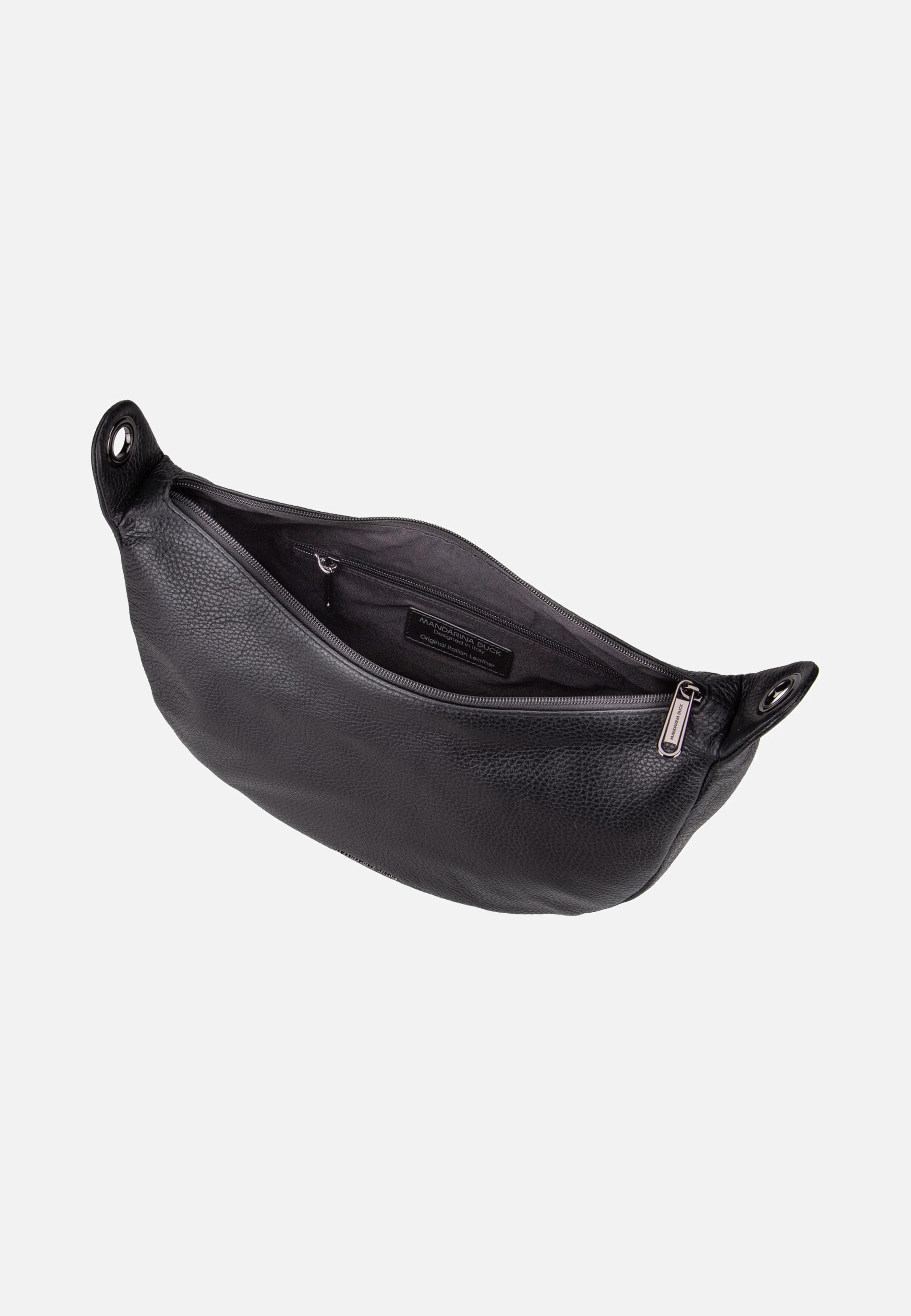 Mellow Leather Hobo FZT03 Nero - Hobo Bag - Image 6