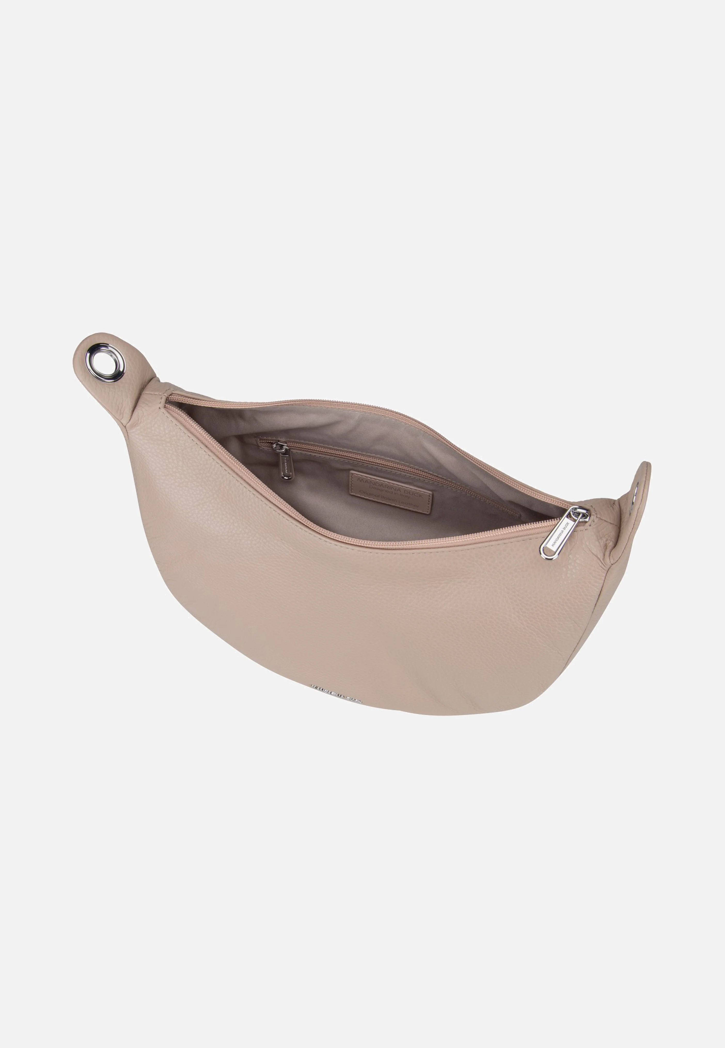 Mellow Leather Hobo FZT03 Warm Taupe - Hobo Bag - Image 6