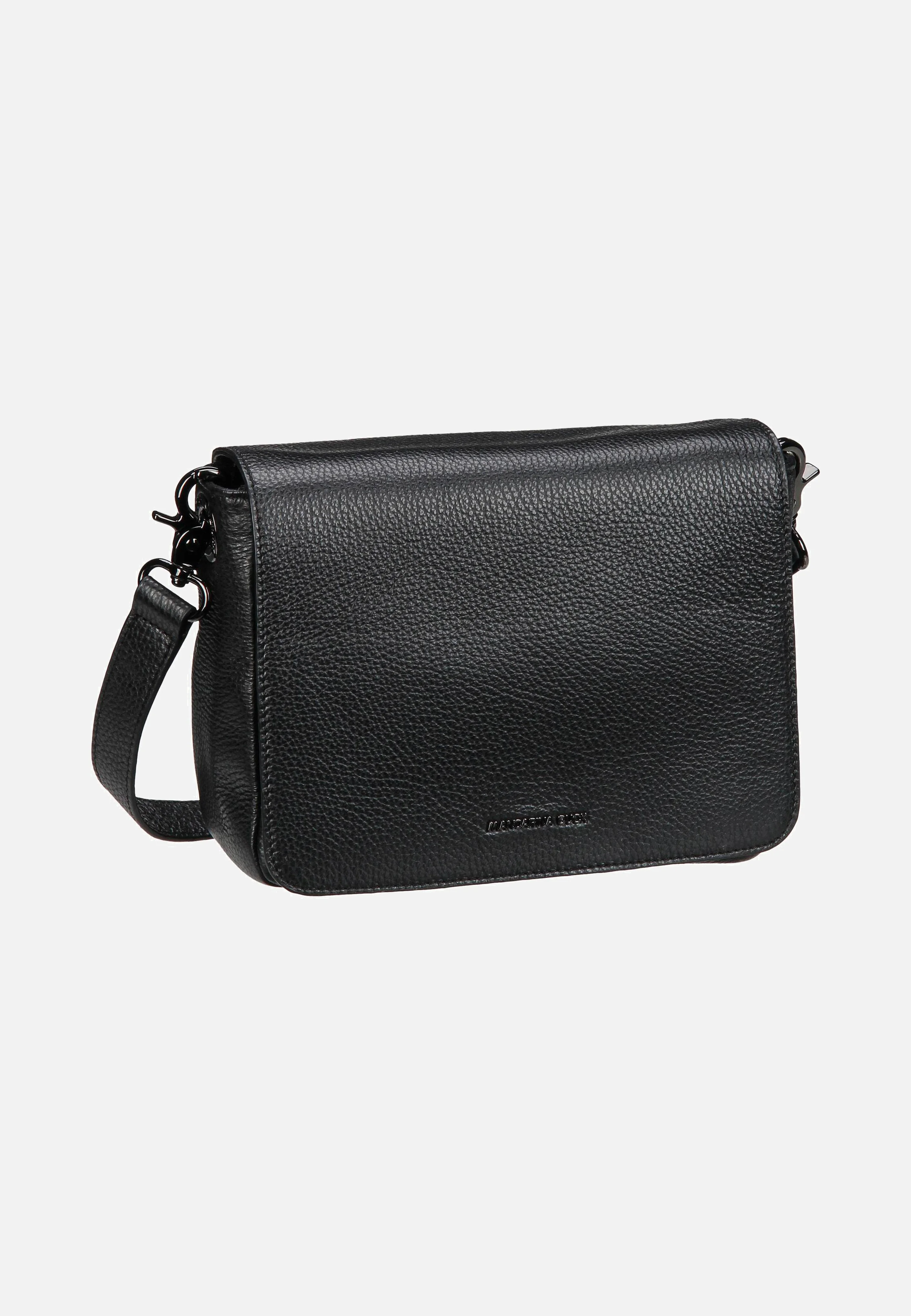 Mellow Leather Hunting Bag FZT69 Nero - Crossbody Bag